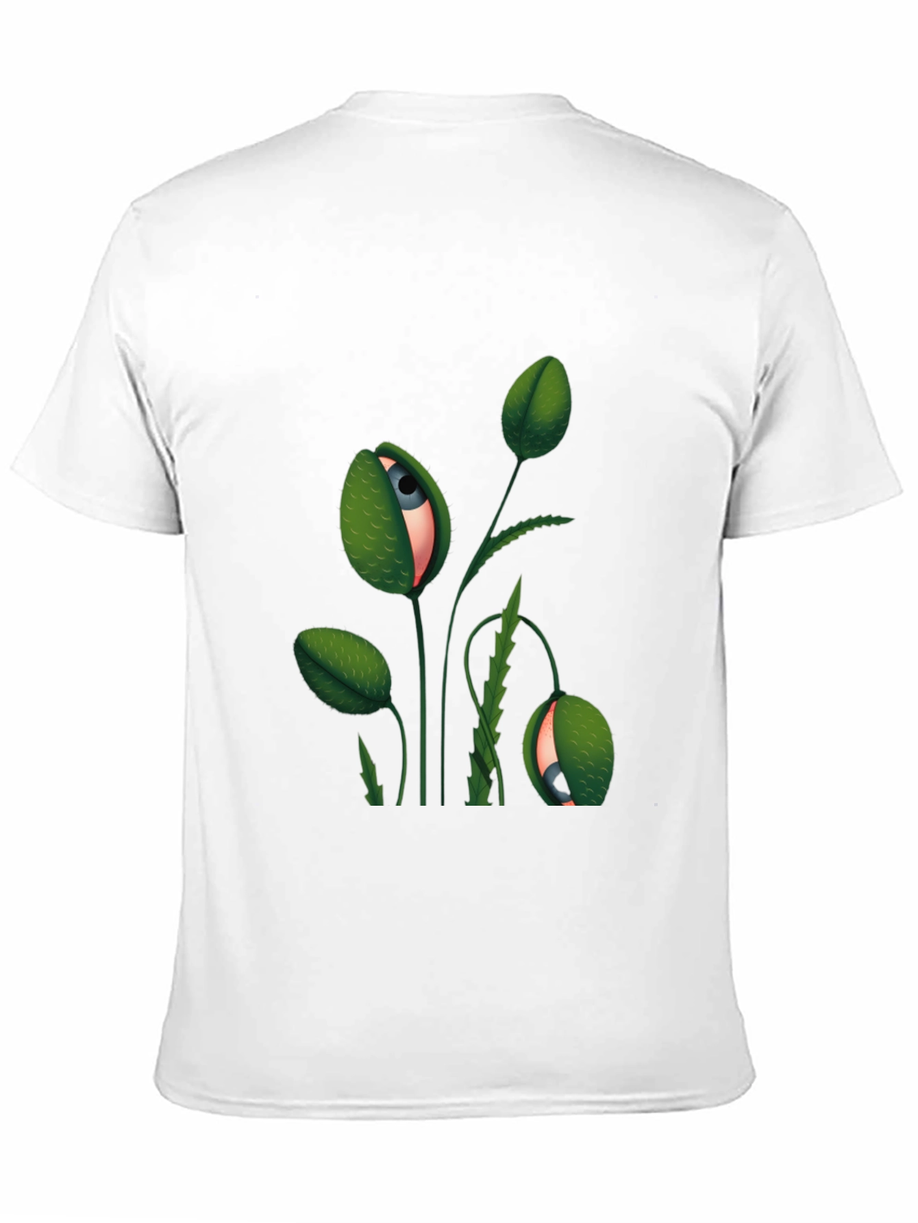 Black Eye-Catching Floral Graphic Tee view 11