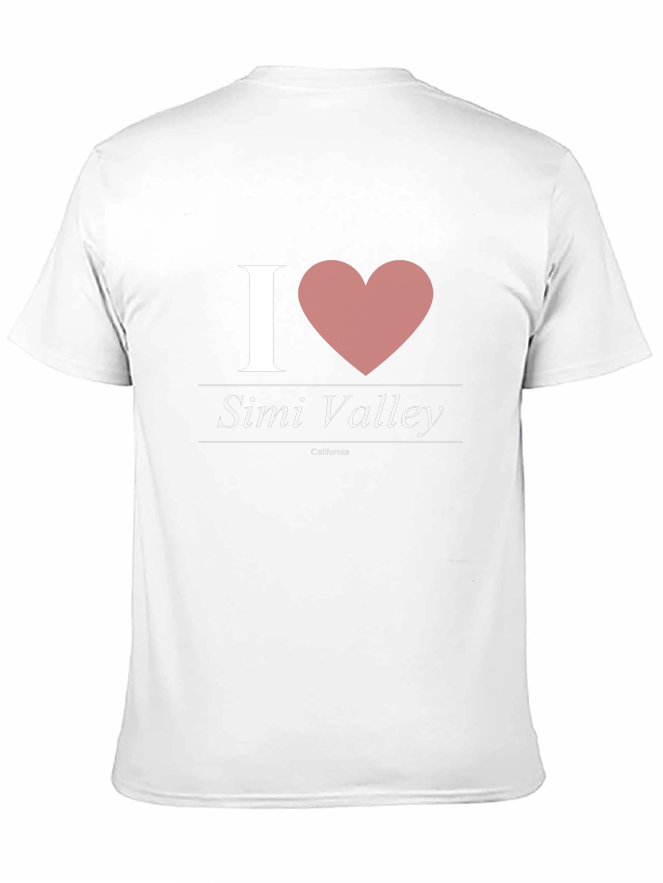 I Heart Simi Valley Black T-Shirt - 11