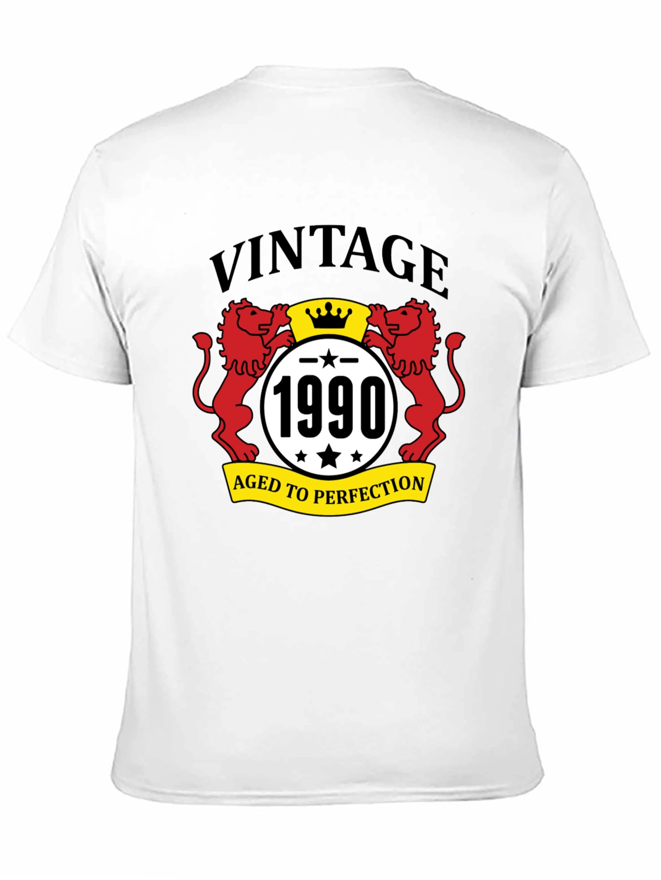 Black Vintage 1990 Aged to Perfection Graphic Tee view 11
