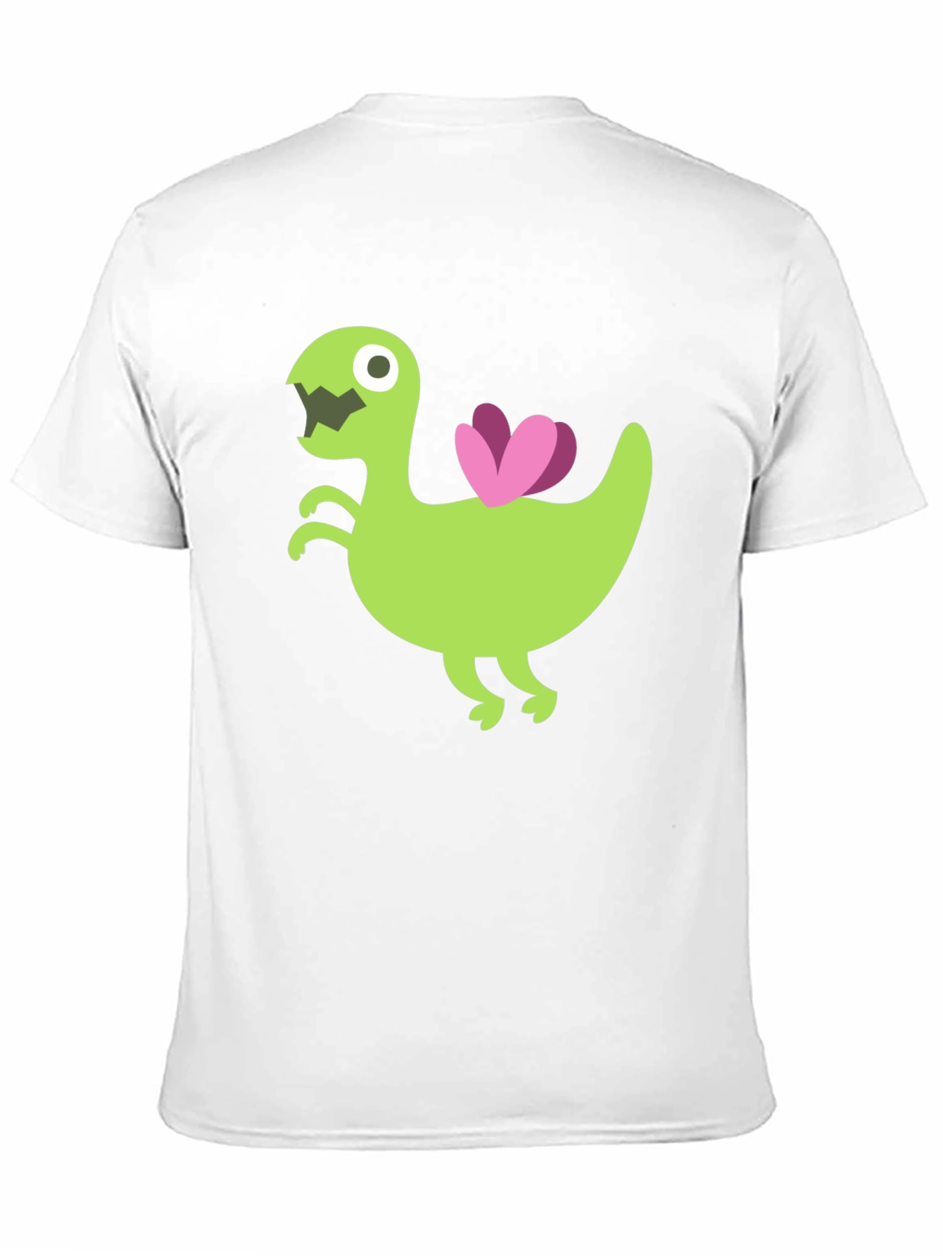 Black Cartoon Dino T-Shirt - Unique Graphic Tee view 11