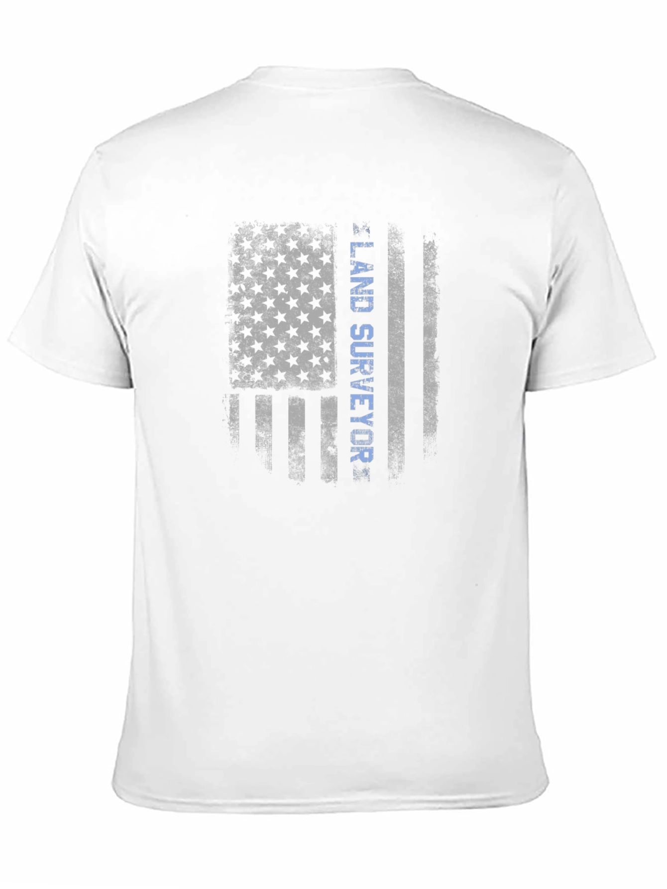 Land Surveyor American Flag T-Shirt - 11