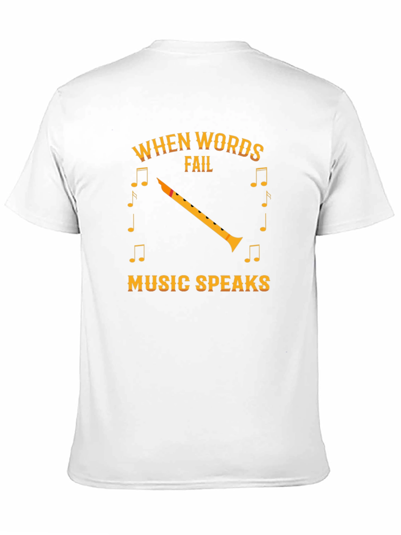 Black Music Speaks Graphic T-Shirt view 11