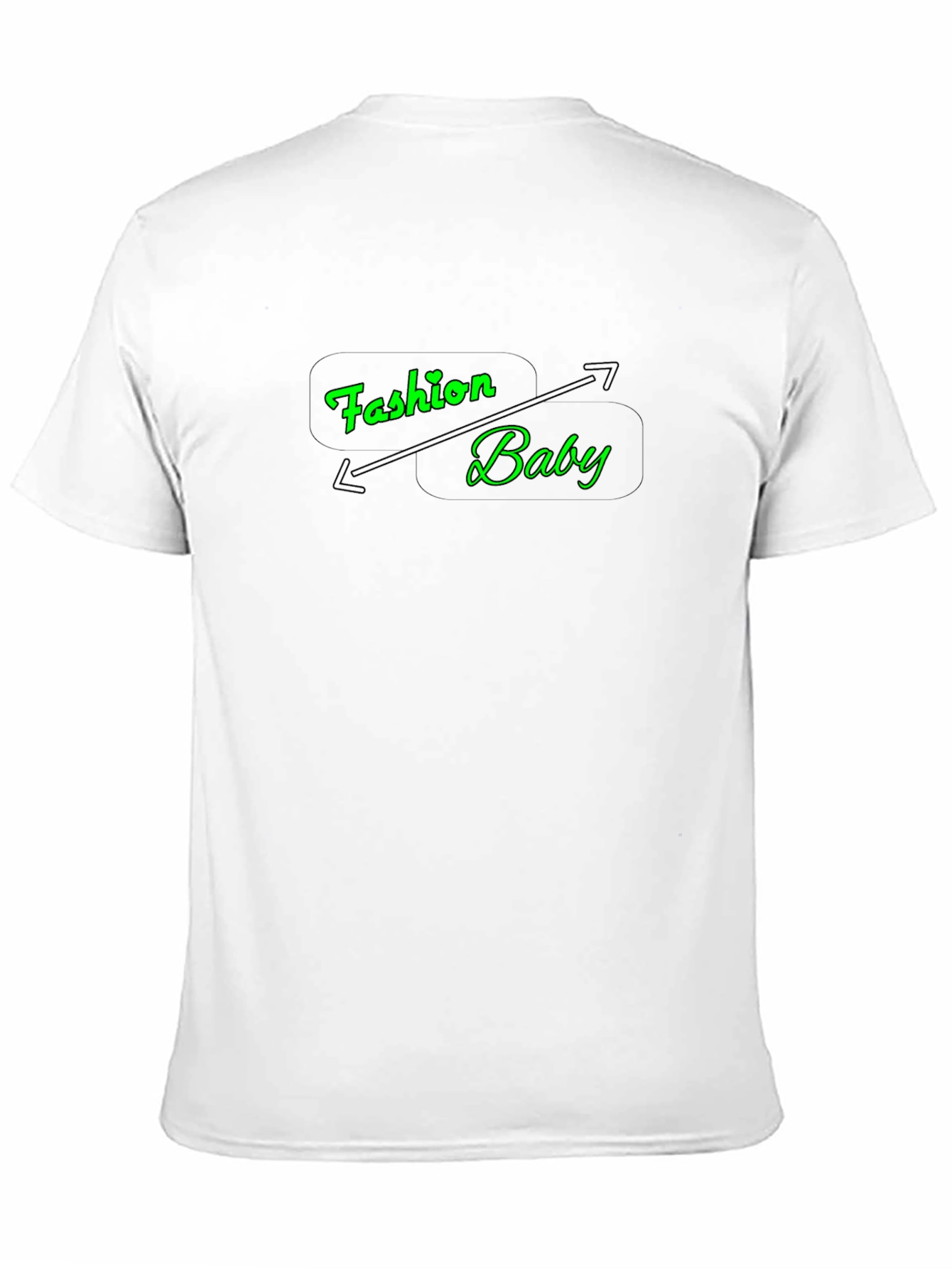 Black Fashion Baby Graphic Tee - Modern Style view 11