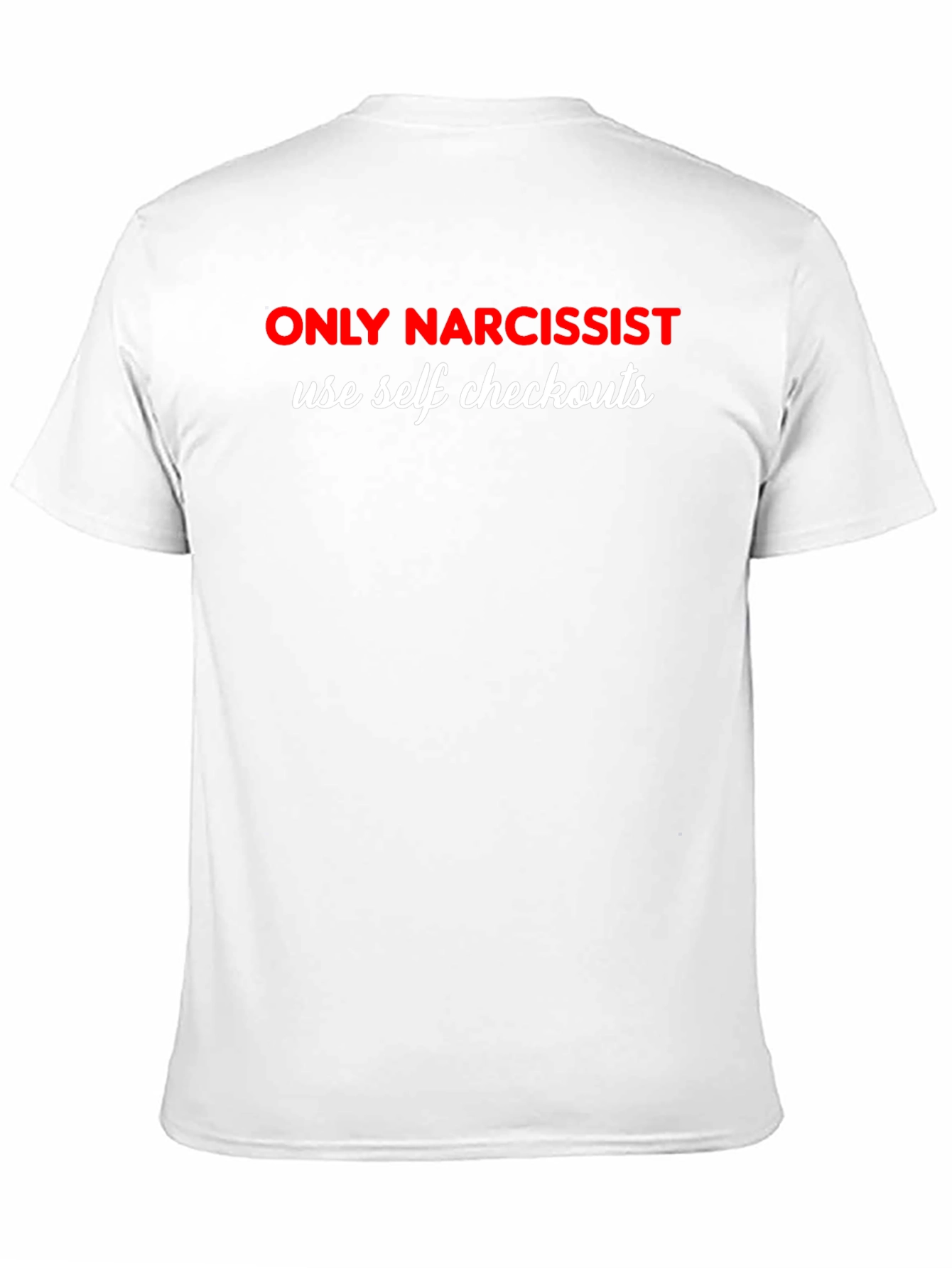 Black Narcissist Self Checkout Graphic Tee view 11