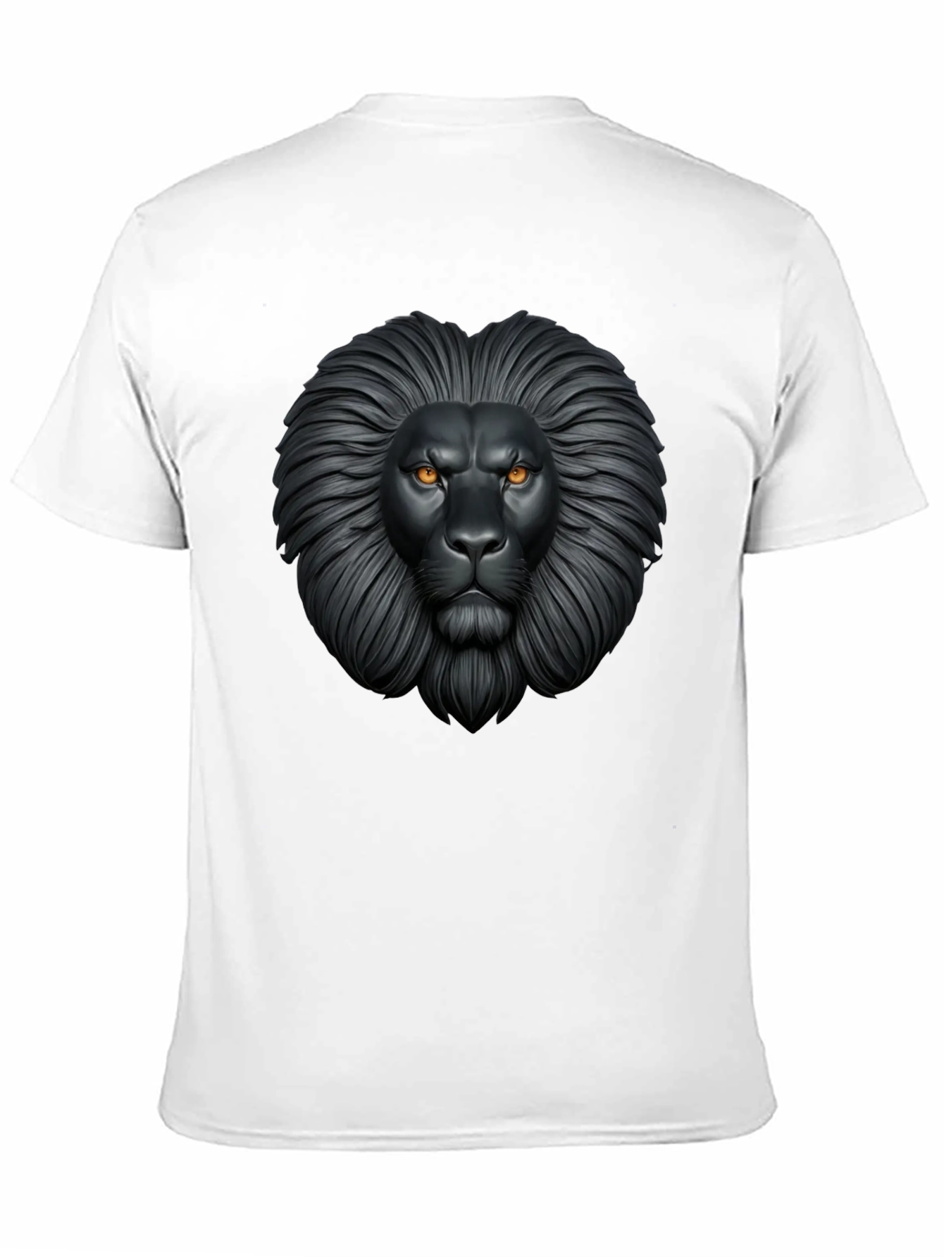 Black Lion Graphic Black T-Shirt - Fierce Style view 11