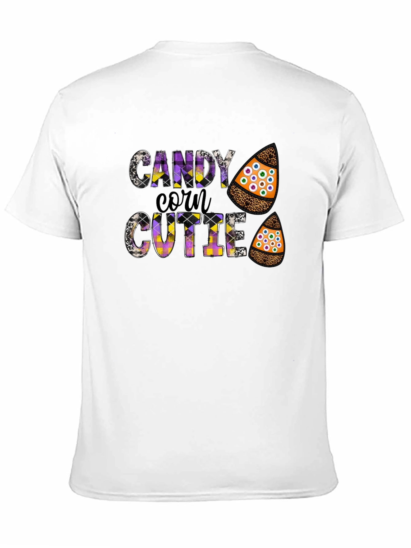Black Candy Corn Cutie Graphic T-Shirt view 11