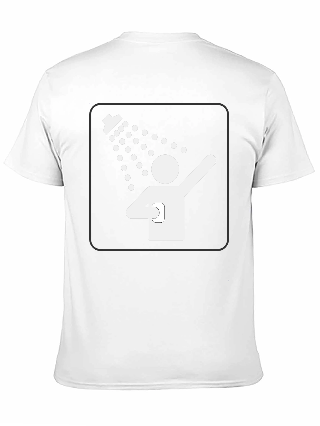 Black Shower Time Black T-Shirt view 11