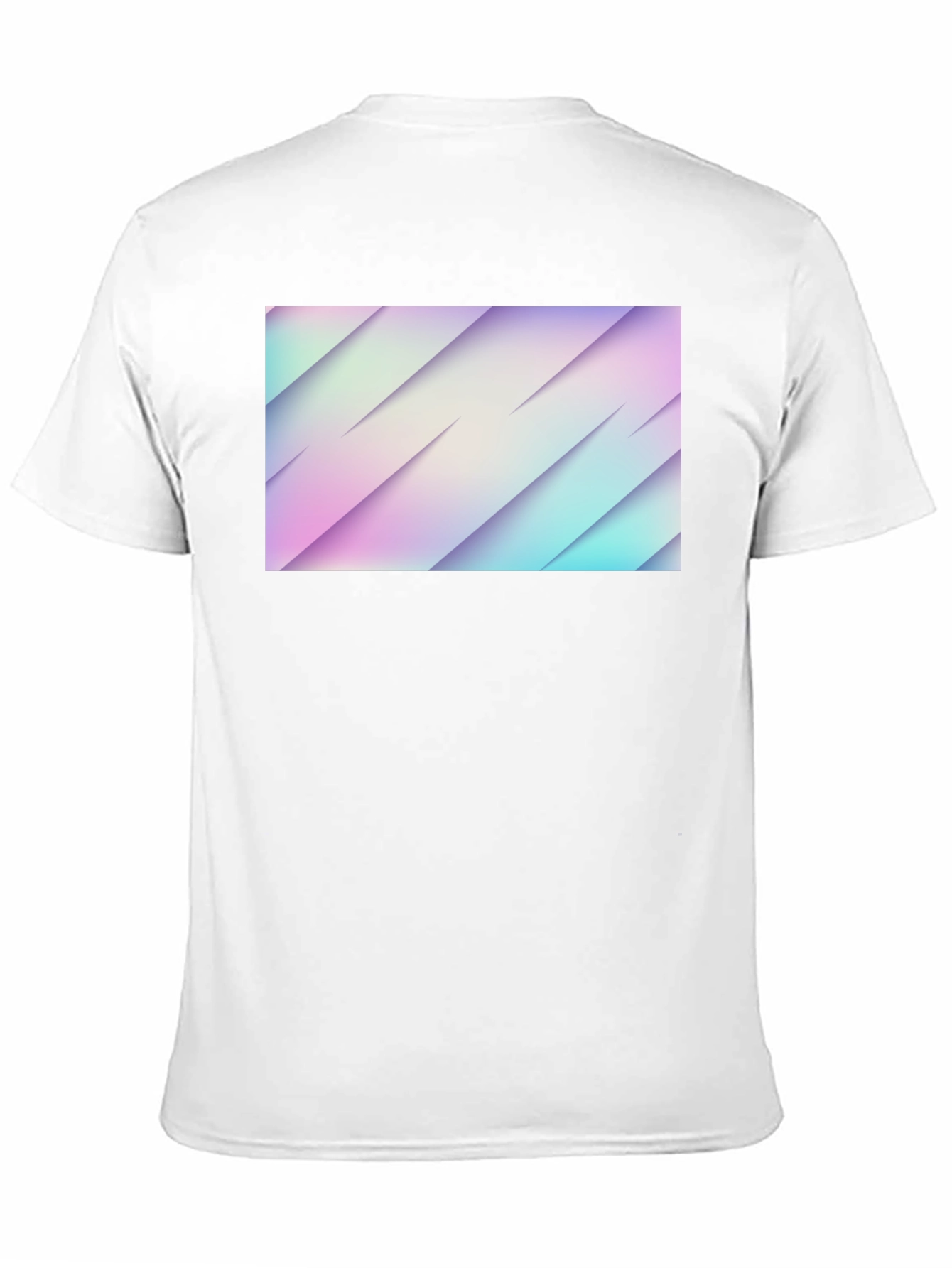 Black Abstract Black Graphic Tee - Modern Design view 11