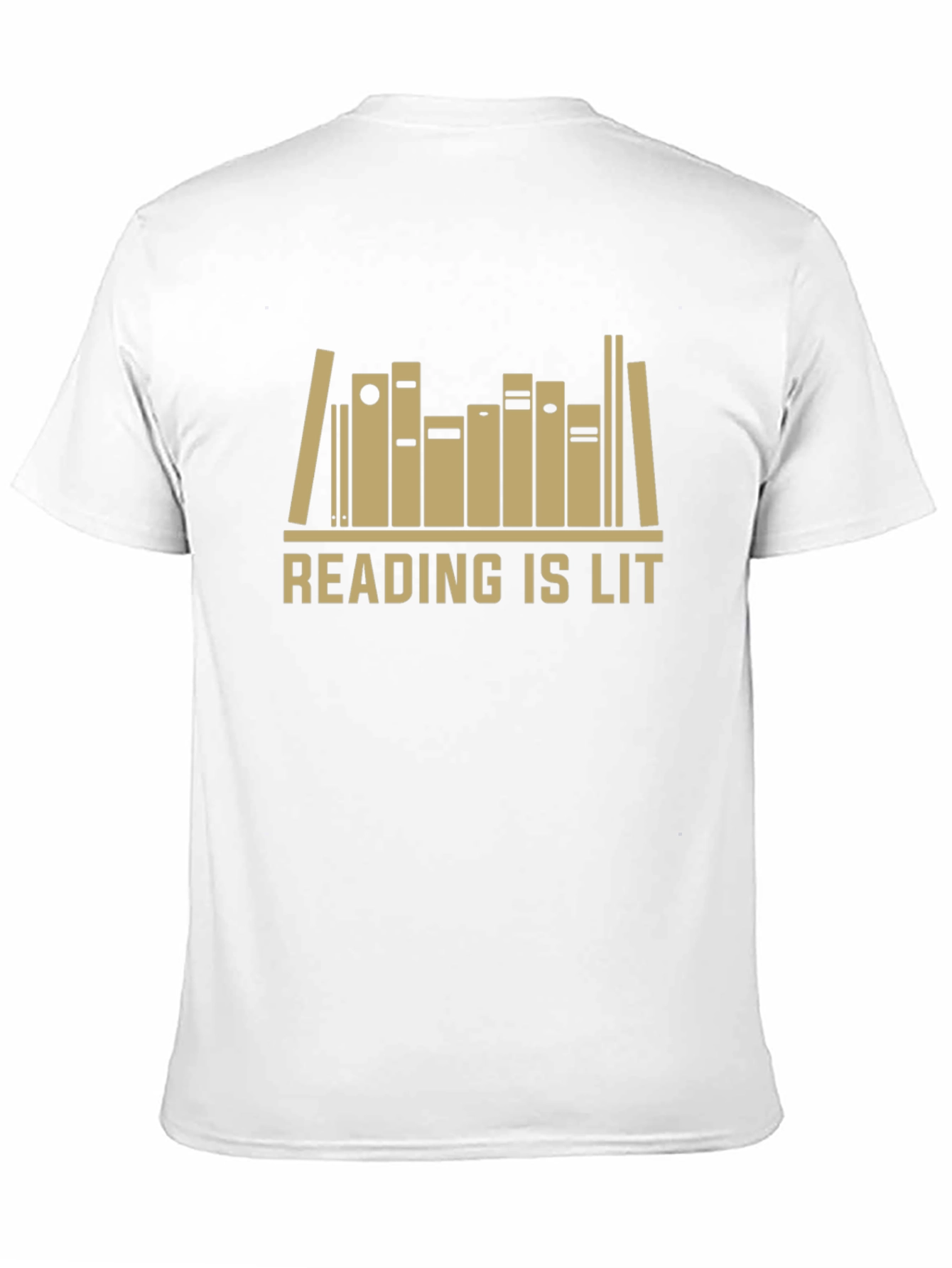 Black Reading Is Lit T-Shirt - Book Lover Apparel view 11