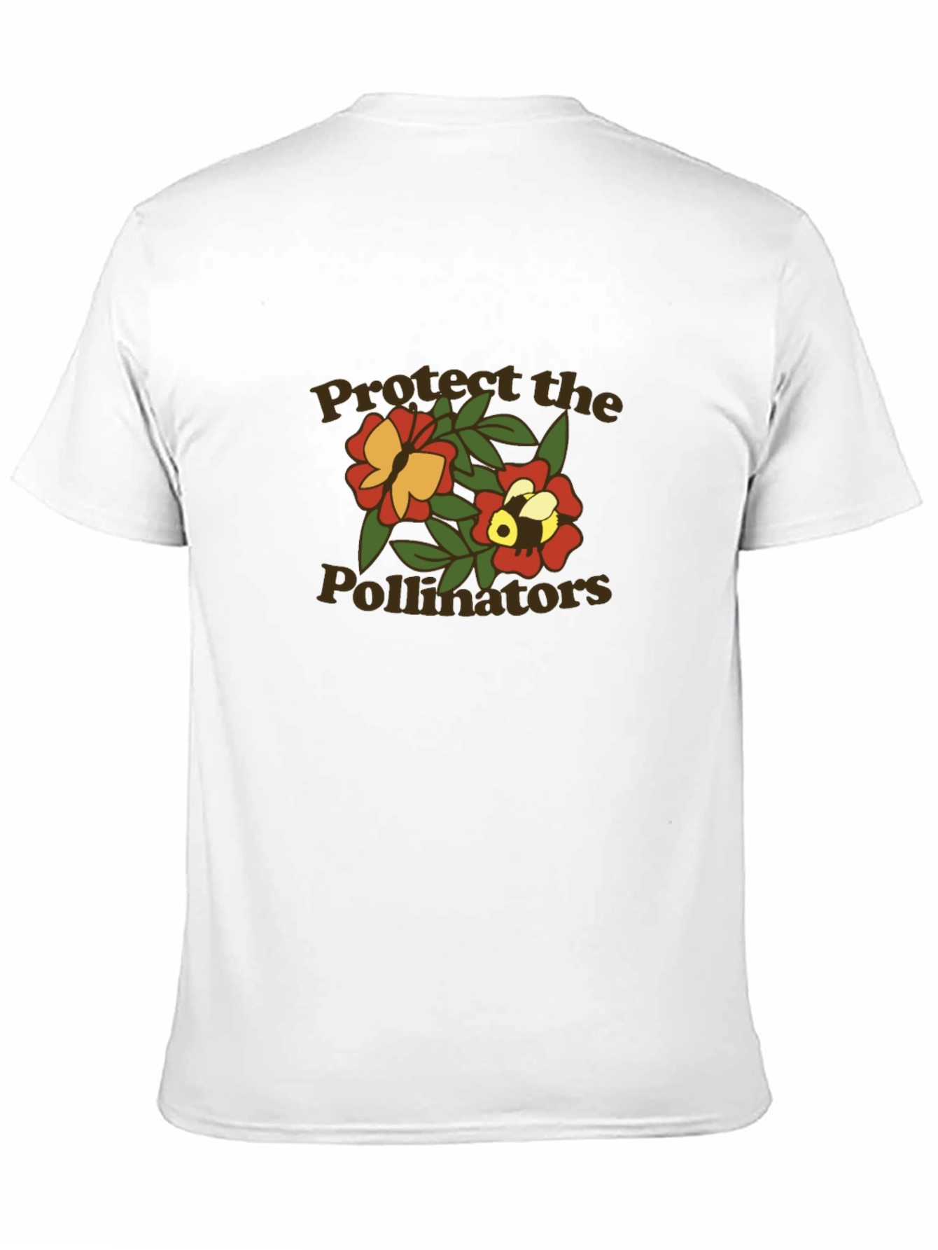 Black Protect the Pollinators Graphic Tee - Black view 11