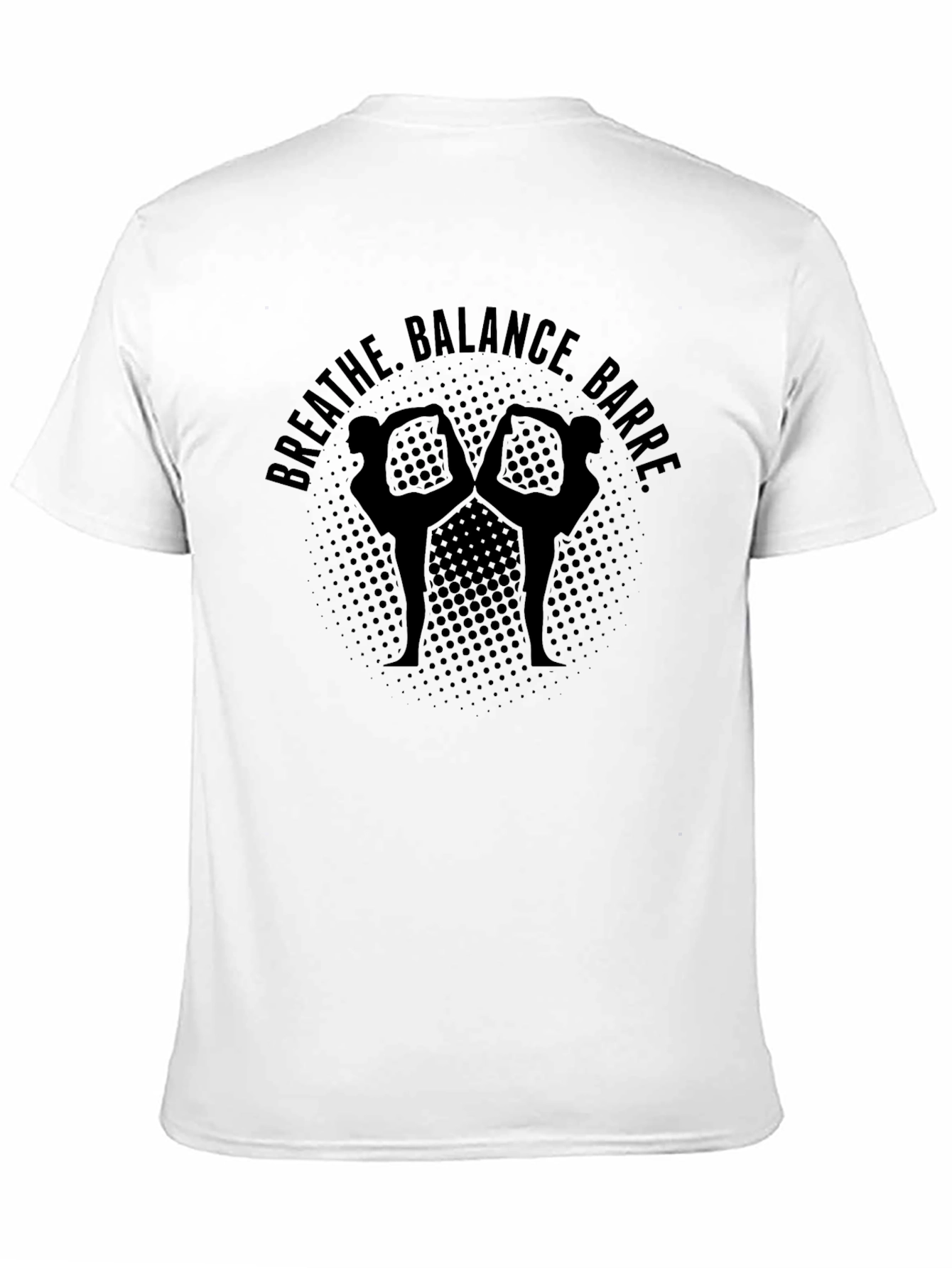 Black Breathe Balance Barre Black T-Shirt view 11