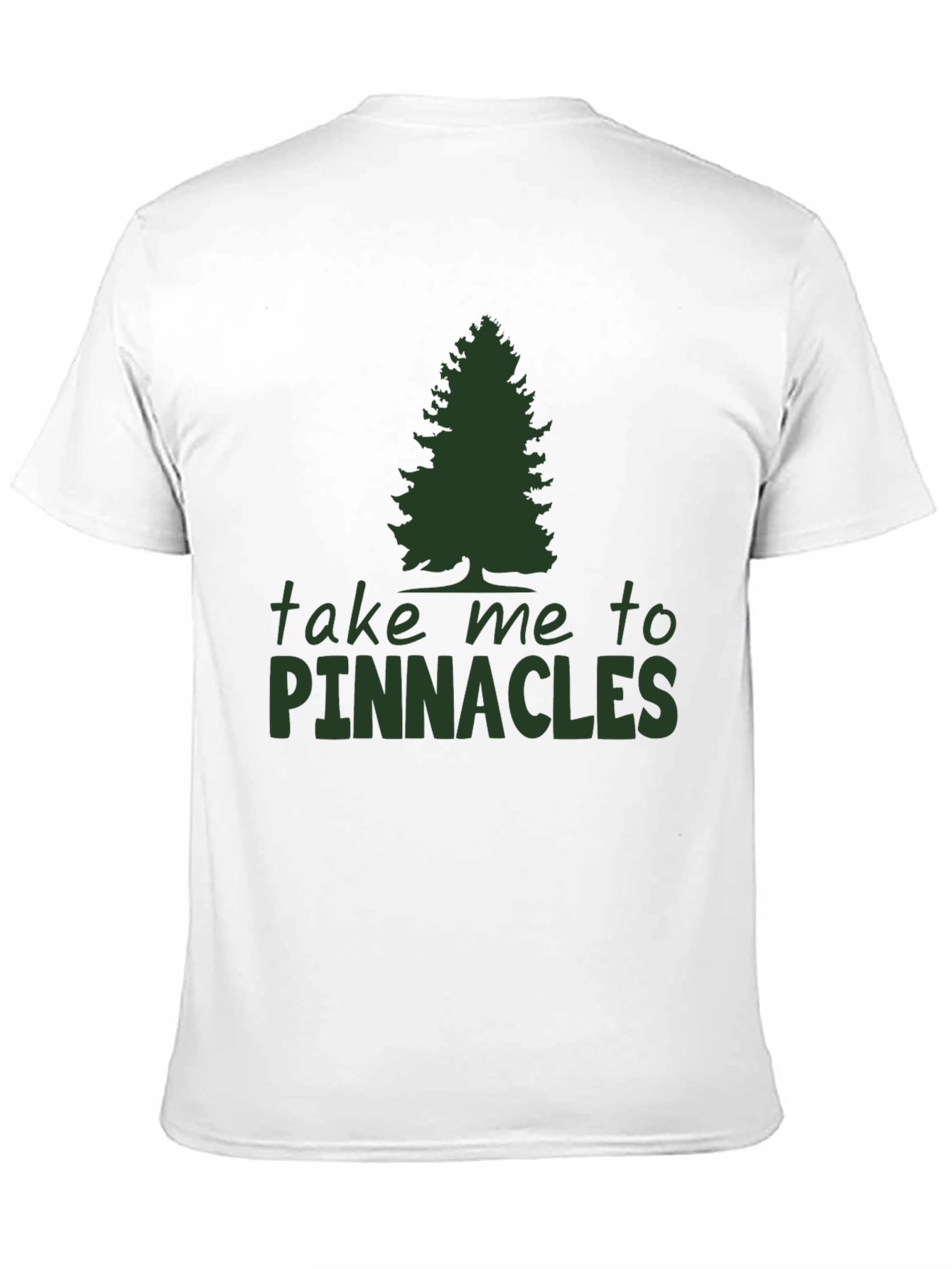 Black Pinnacles Graphic Tee - Nature Lover's Black T-Shirt view 11