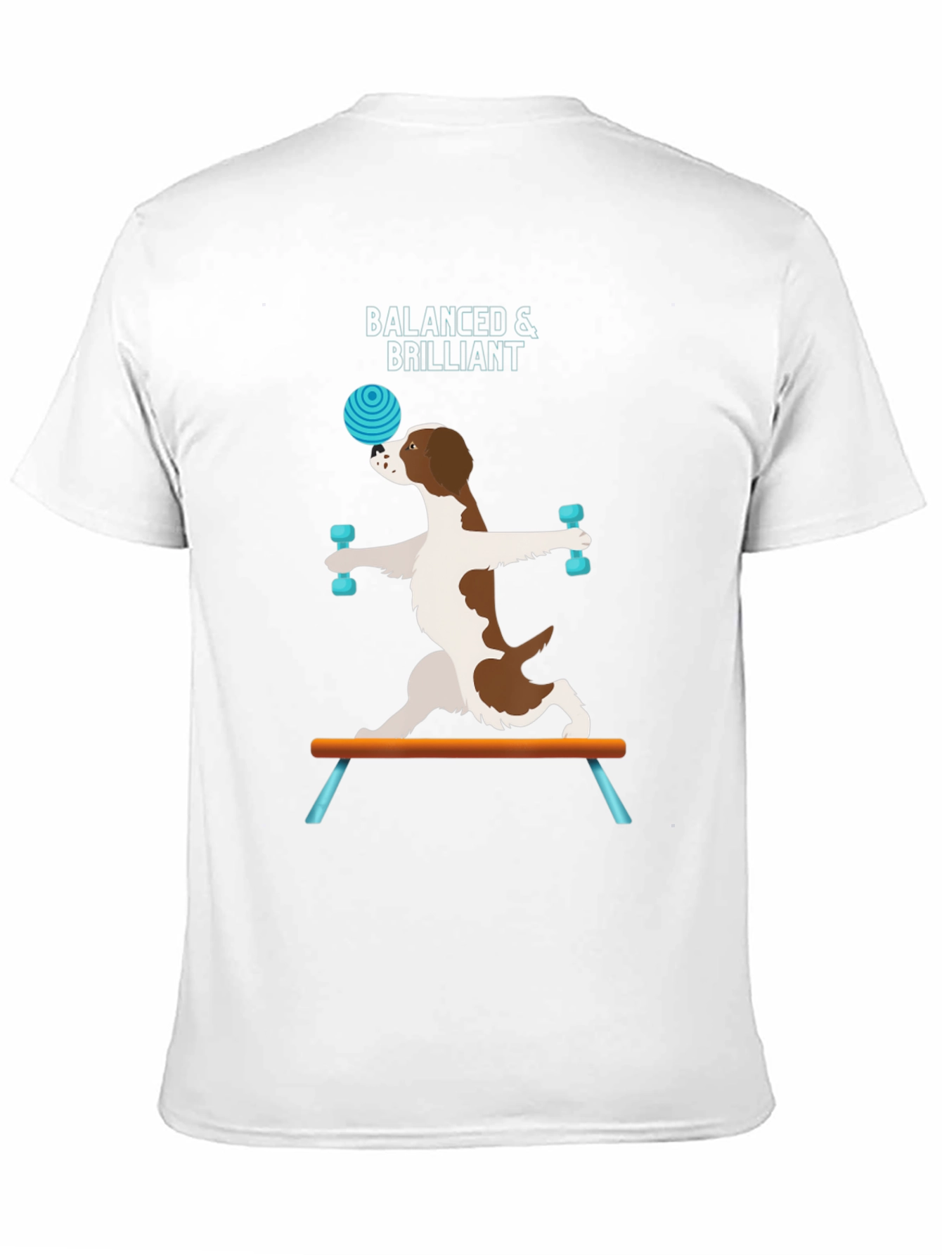 Black Balanced & Brilliant Dog T-Shirt view 11