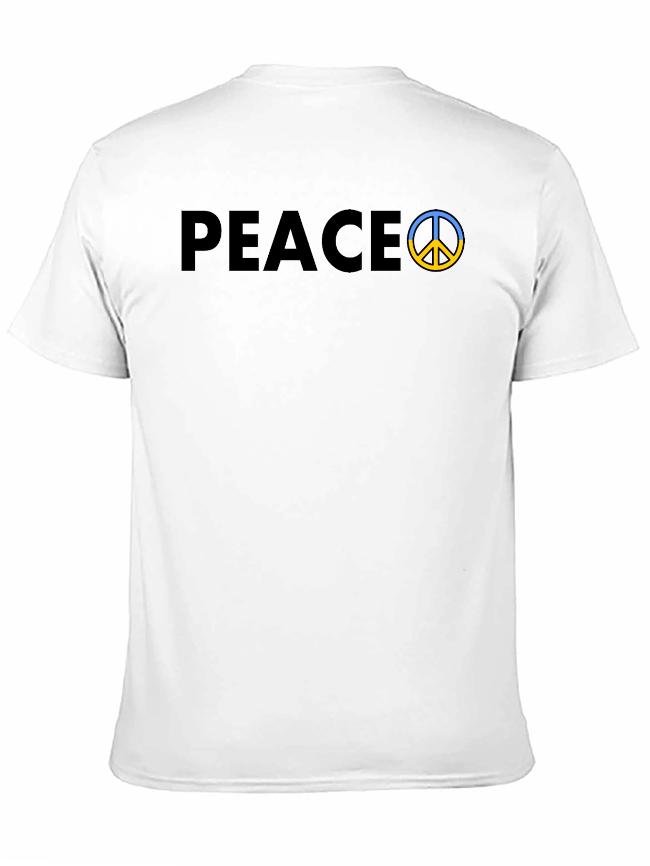 Black Peace Ukraine T-Shirt view 11