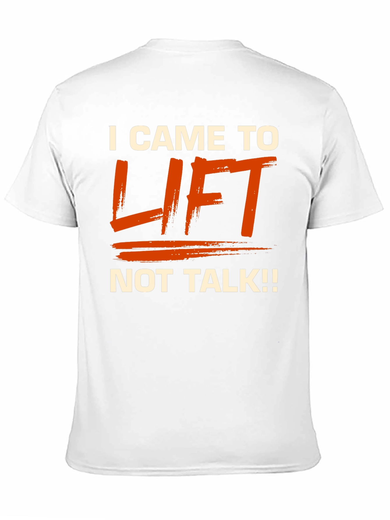 Black I Came to Lift T-Shirt view 11