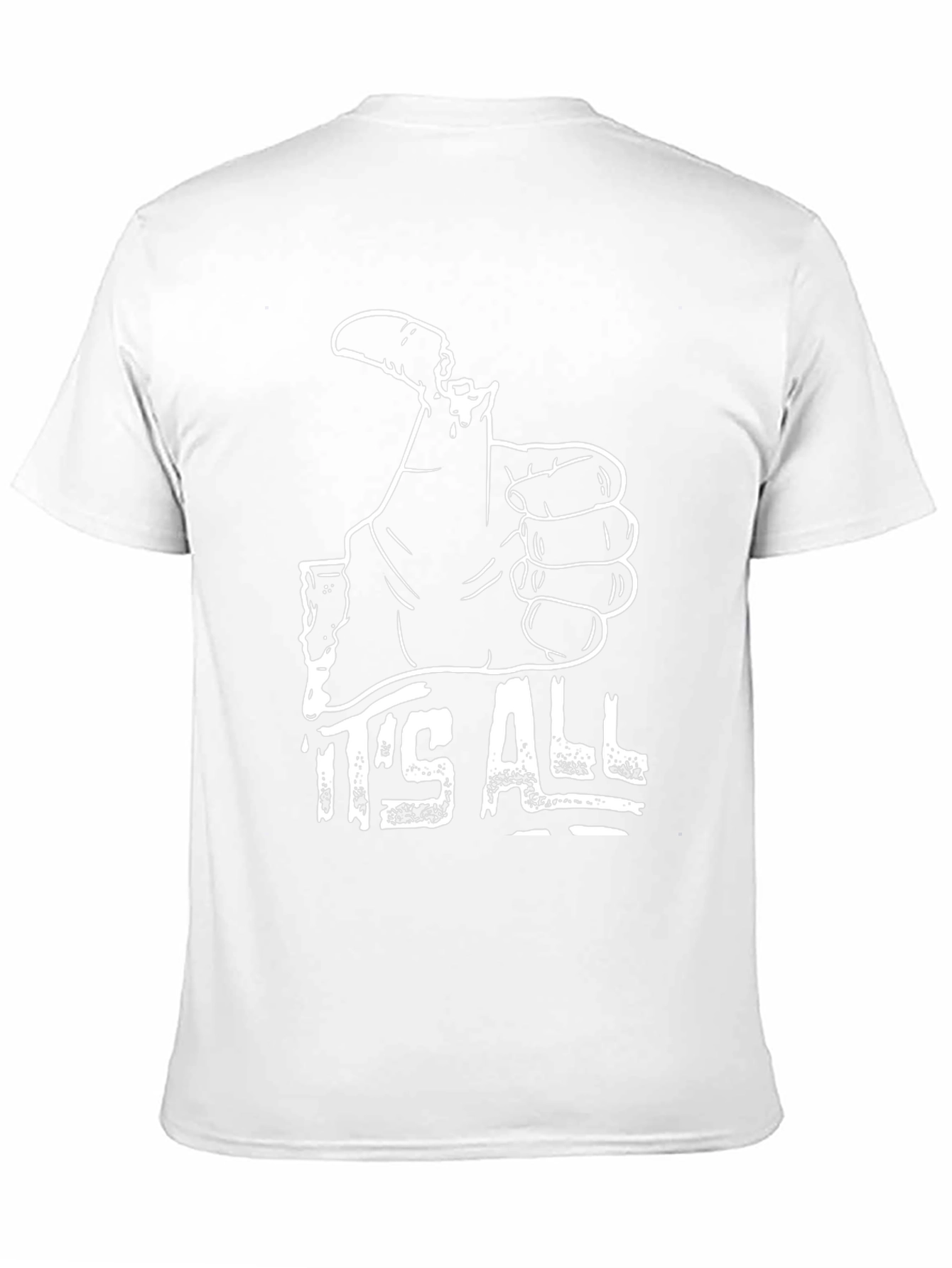 Black It's All Good Graphic T-Shirt view 11