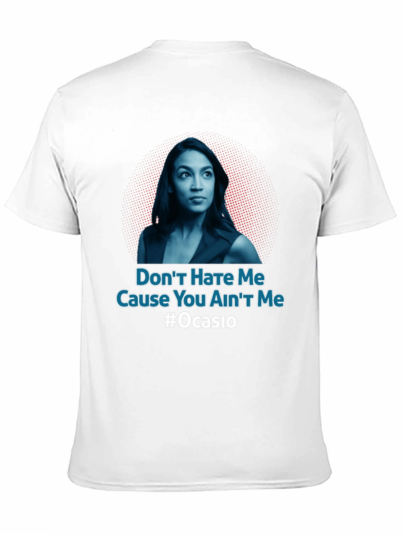 Black Don't Hate Me AOC T-Shirt view 11