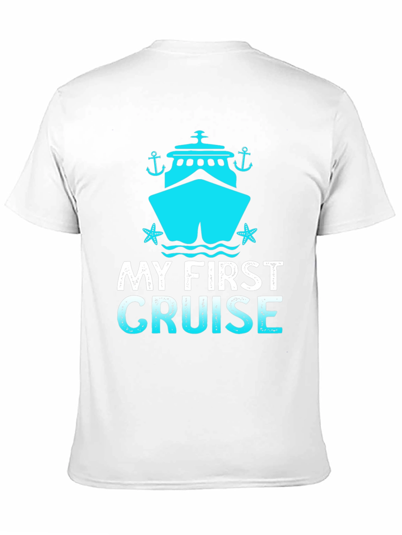 Black My First Cruise T-Shirt - Vacation Souvenir view 11