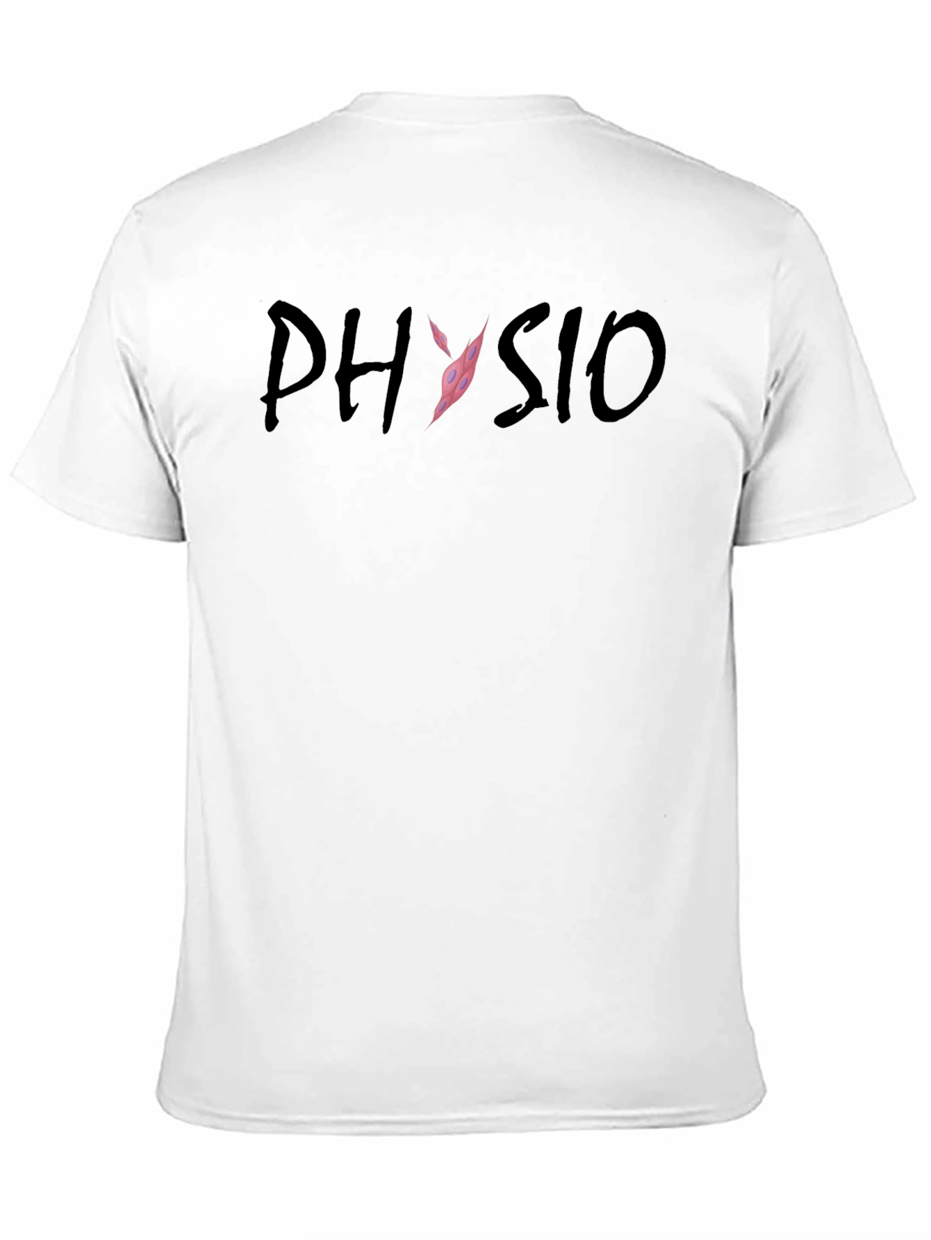 Black Physio Graphic Tee - Unisex Black T-Shirt view 11