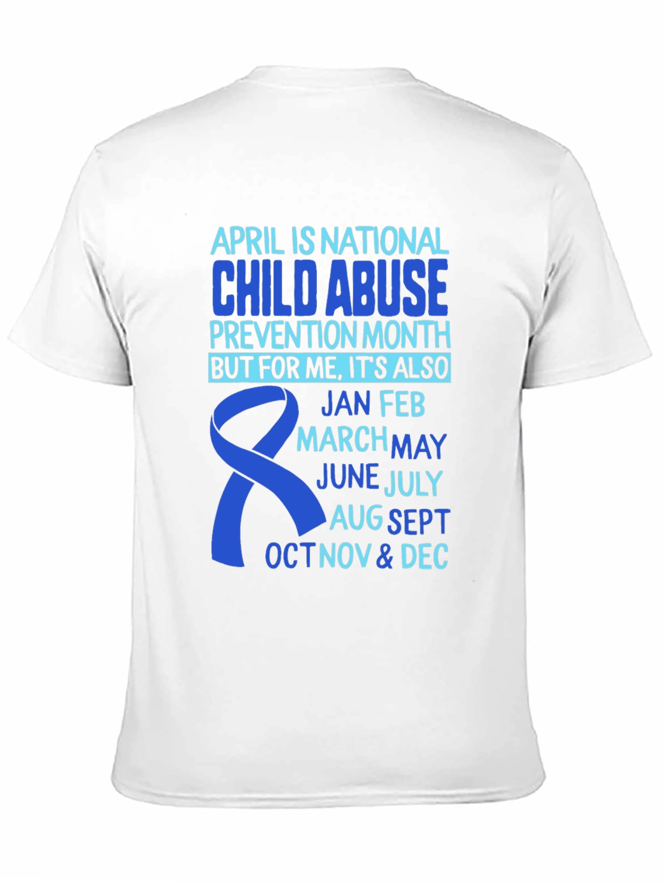 Child Abuse Prevention Awareness T-Shirt - 11