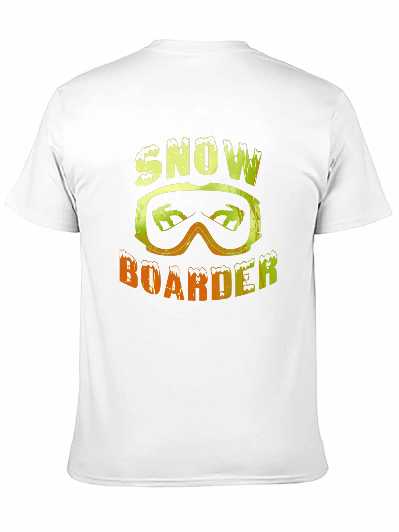 Black Snowboarder Graphic Tee - Winter Sports Apparel view 11