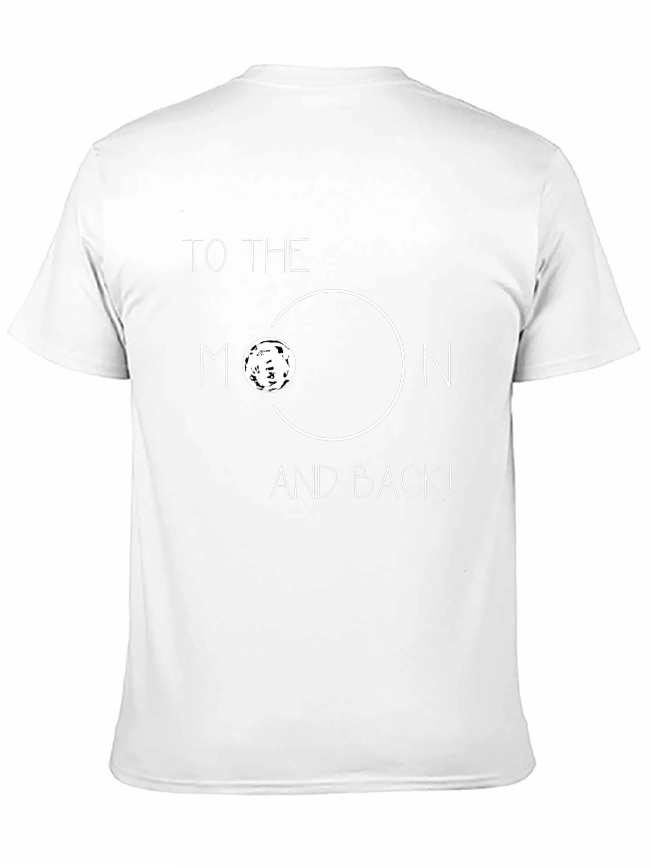 Black To The Moon & Back Graphic Tee - Soft Cotton Blend view 11