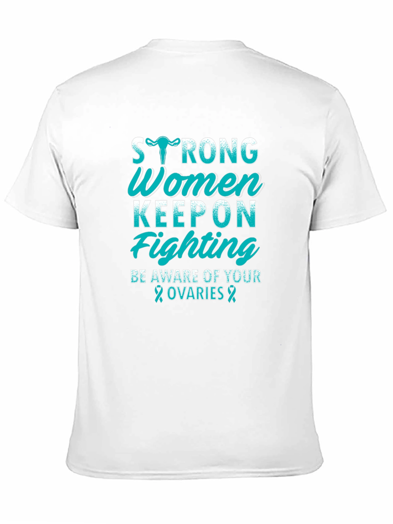 Black Strong Women Keep On Fighting Awareness T-Shirt view 11
