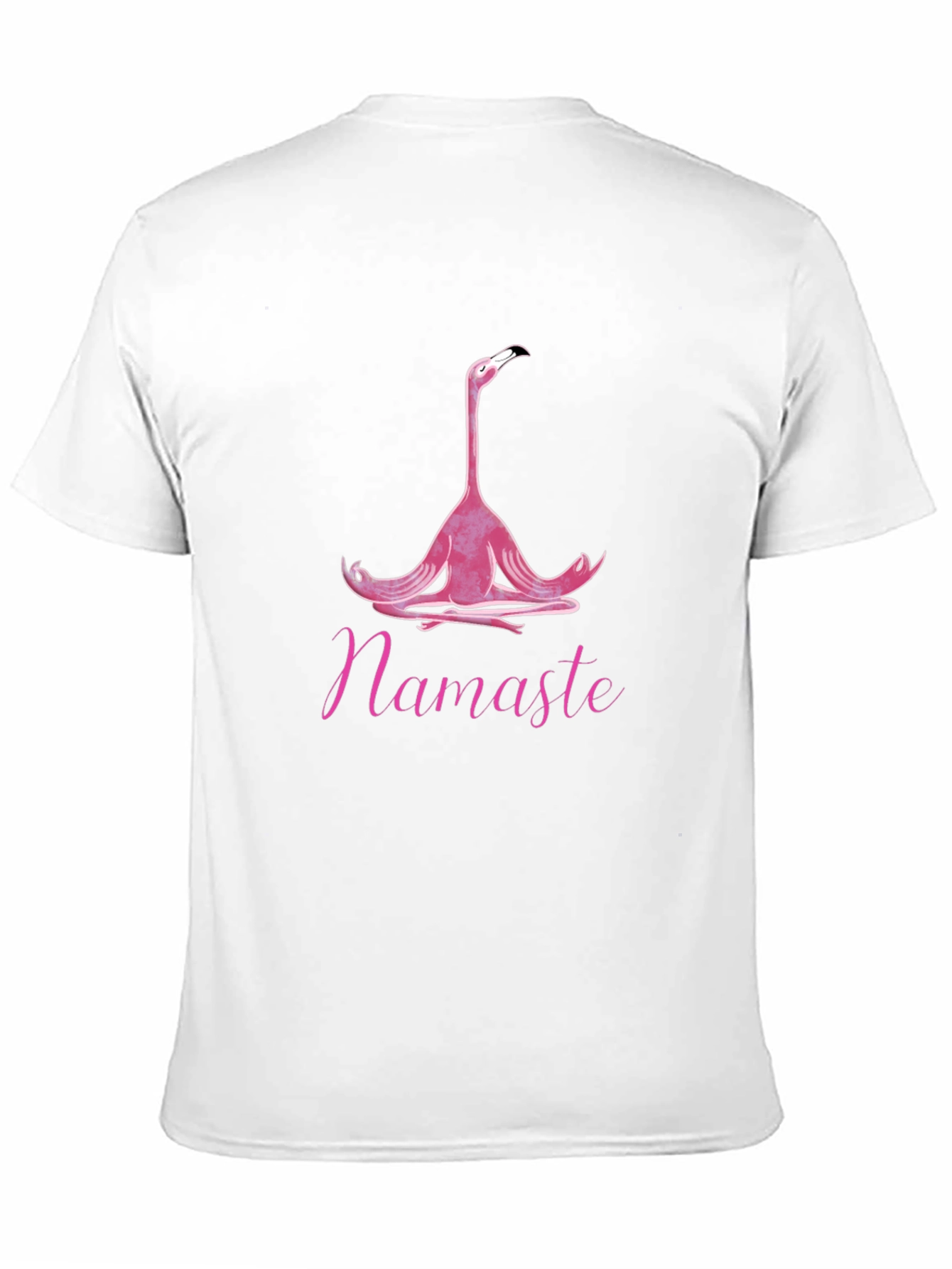 Meditating Flamingo T-Shirt - Namaste Yoga Tee - 11