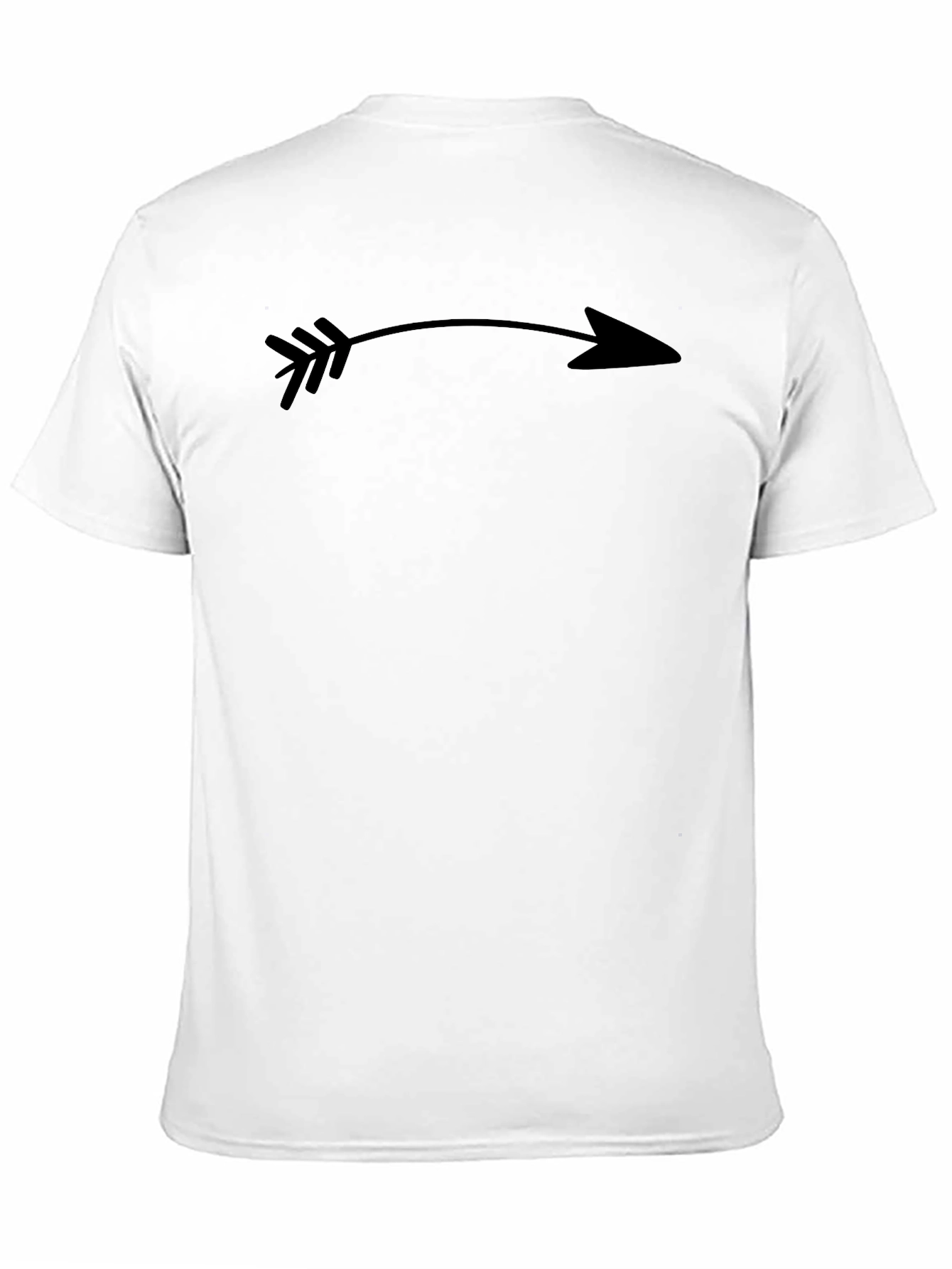 Black Arrow Graphic T-Shirt - Casual Menswear view 11