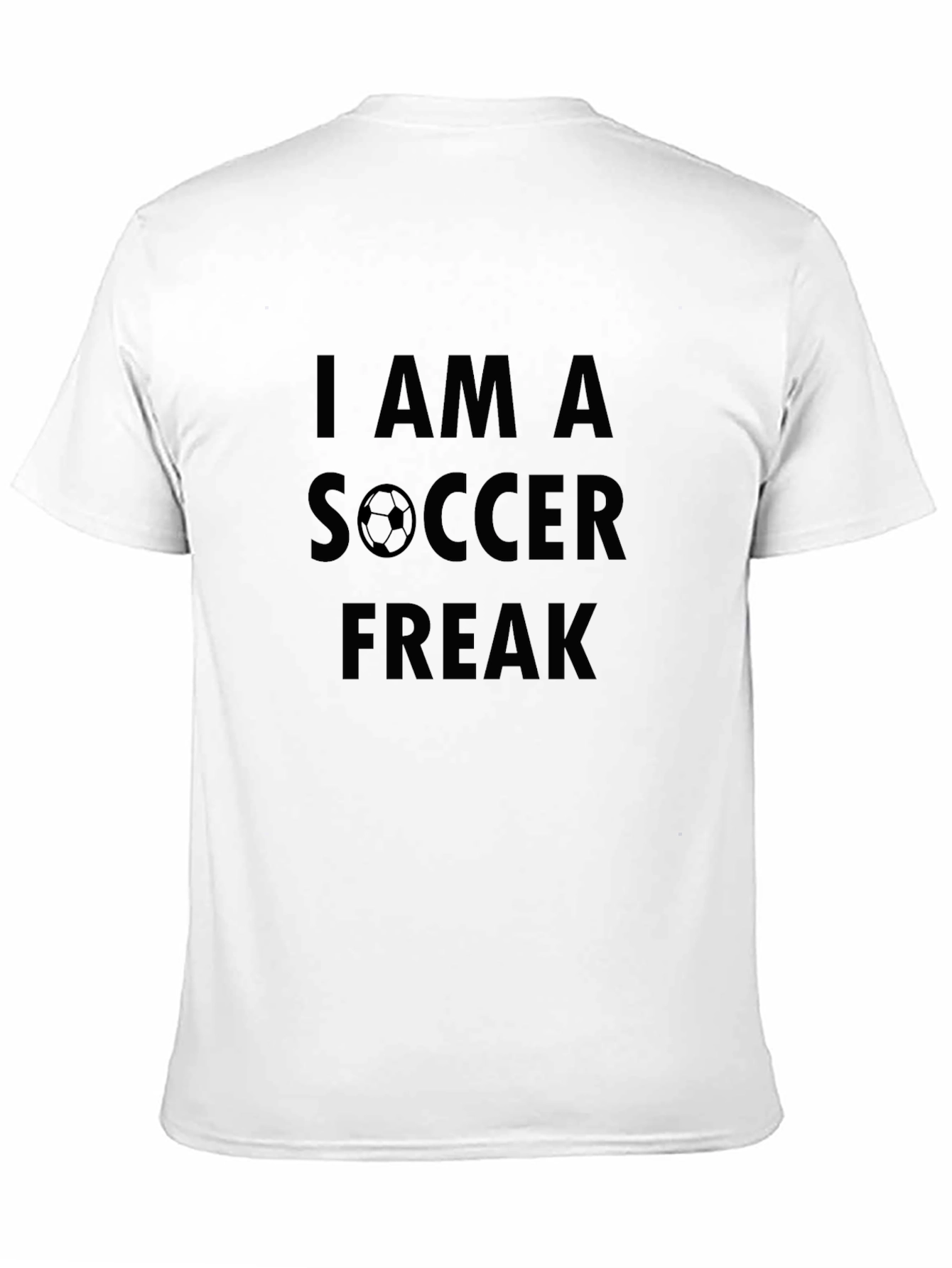 Black Soccer Freak Graphic Tee - Black Short Sleeve view 11