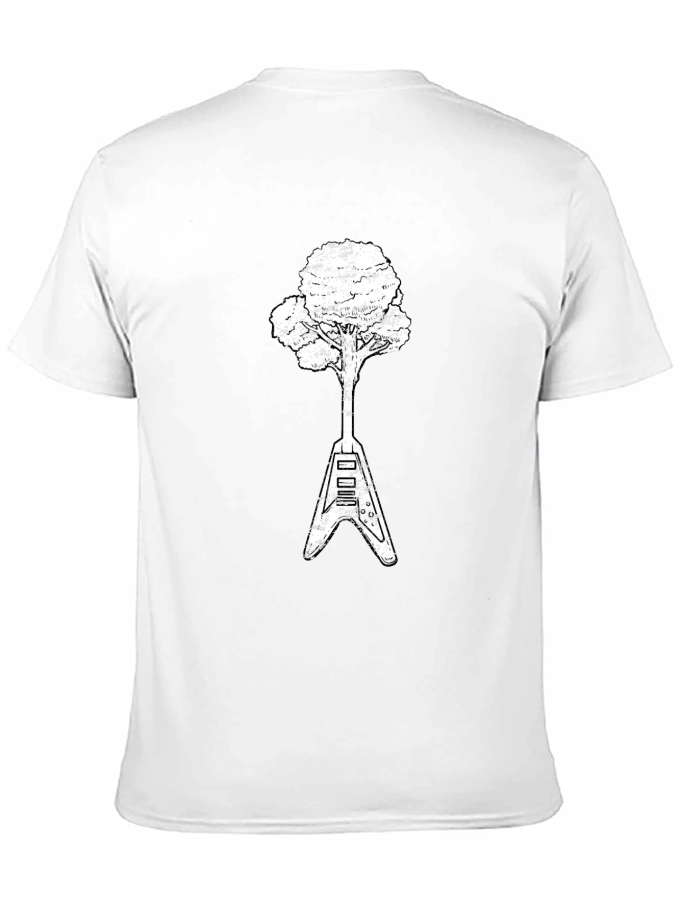 Guitar Tree Graphic Tee - Nature Meets Music - 11