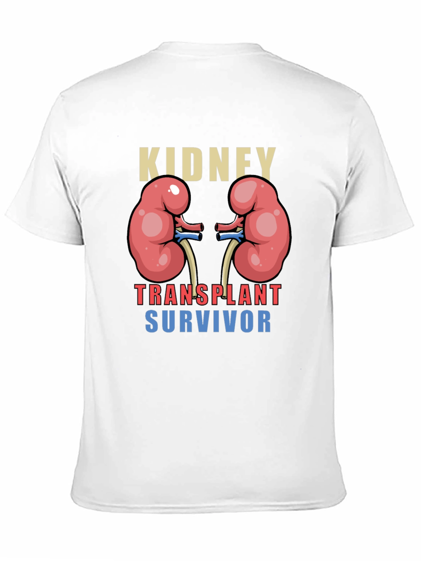 Black Kidney Transplant Survivor Graphic Tee view 11