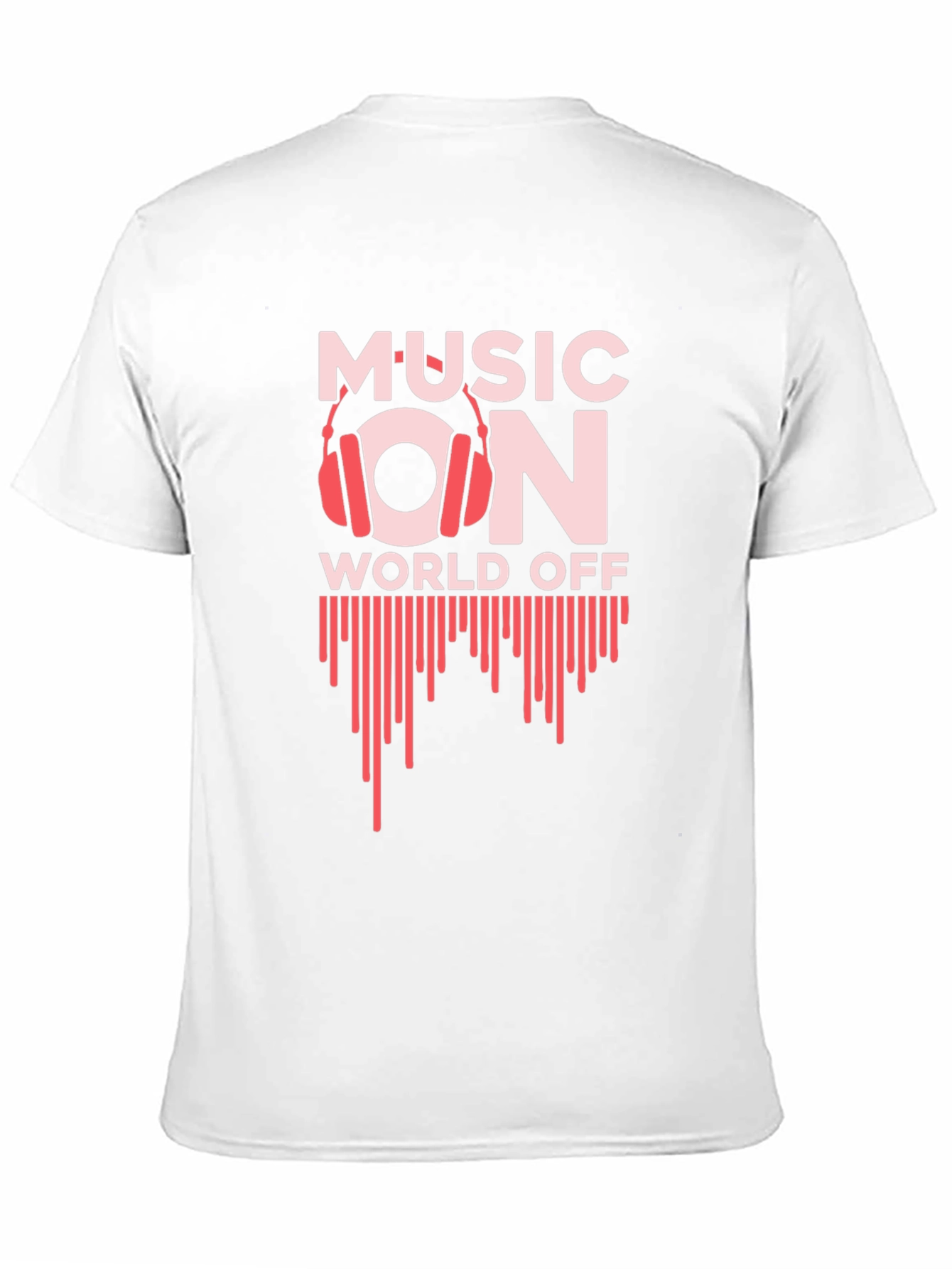 Black Music On World Off Graphic Tee view 11