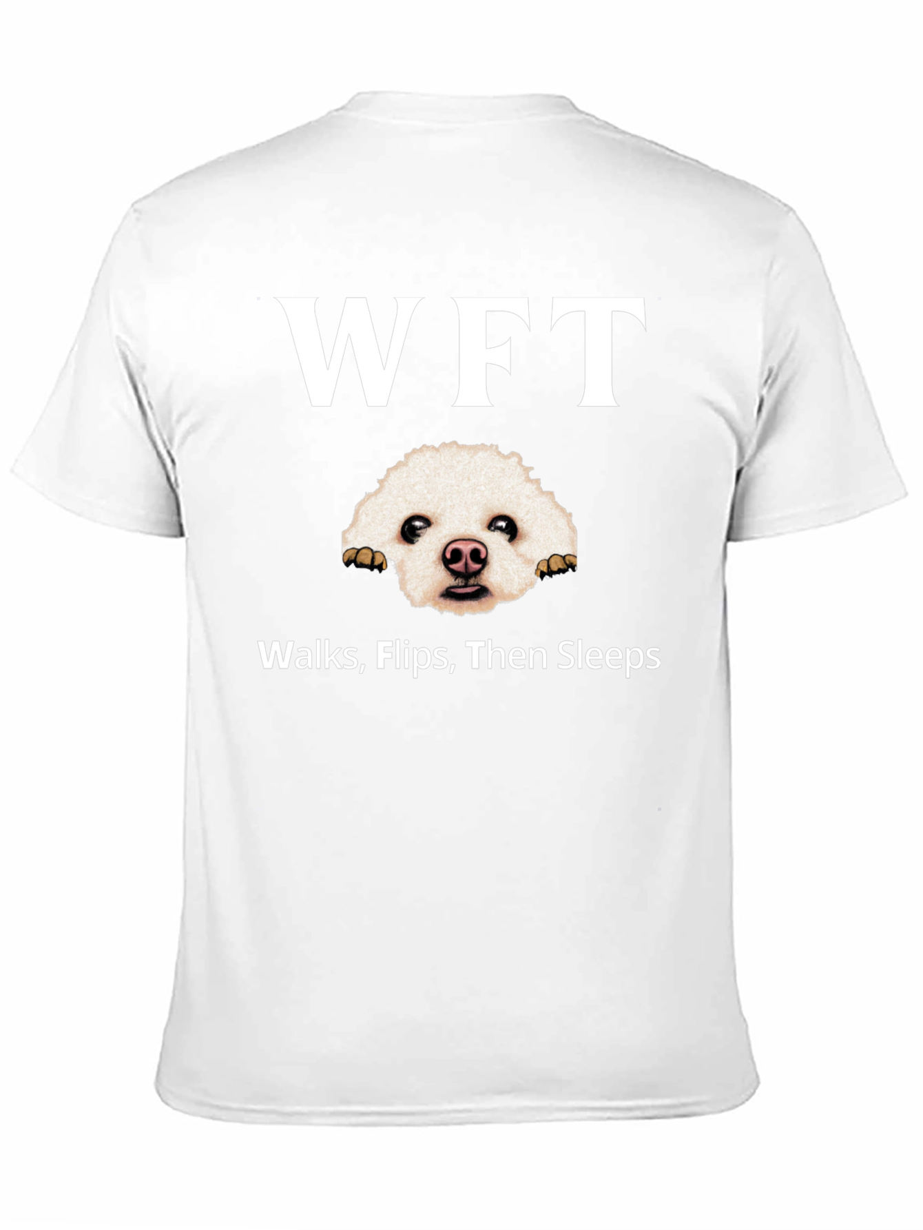 Black WFT Dog Graphic Black T-Shirt view 11