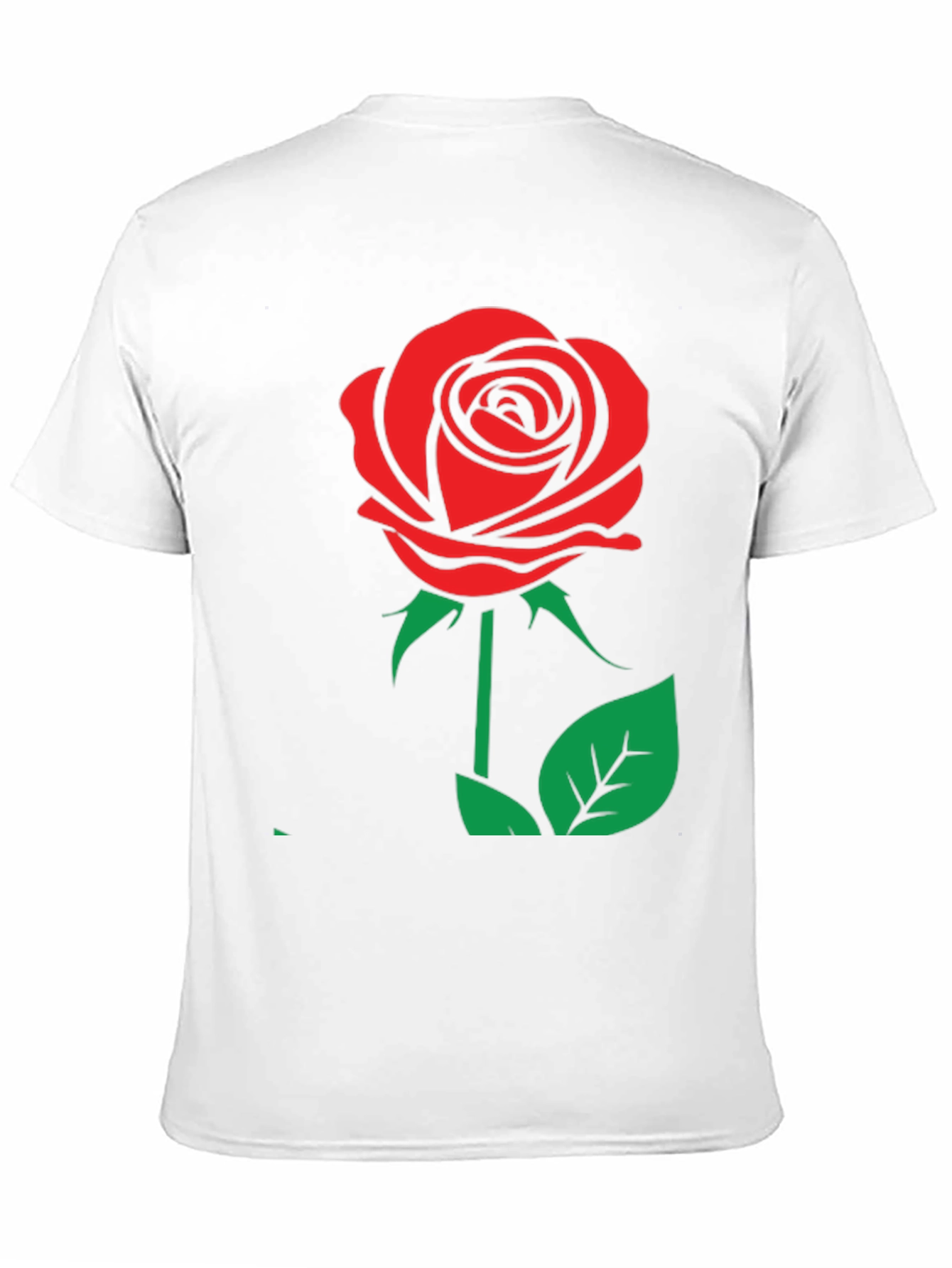 Rose Graphic Tee - Classic & Bold Design - 11