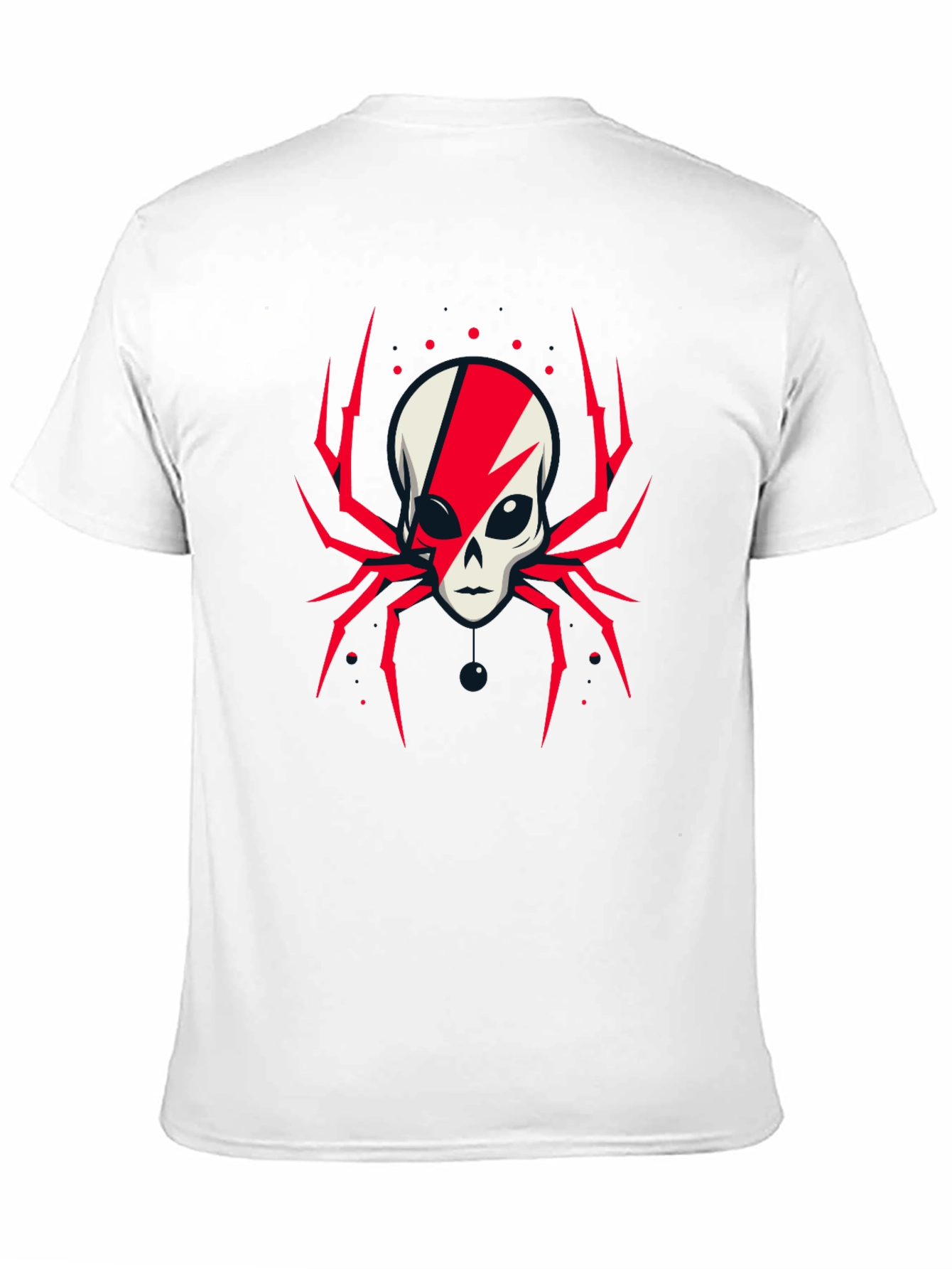 Black Alien Spider Graphic Tee - Unique Design view 11