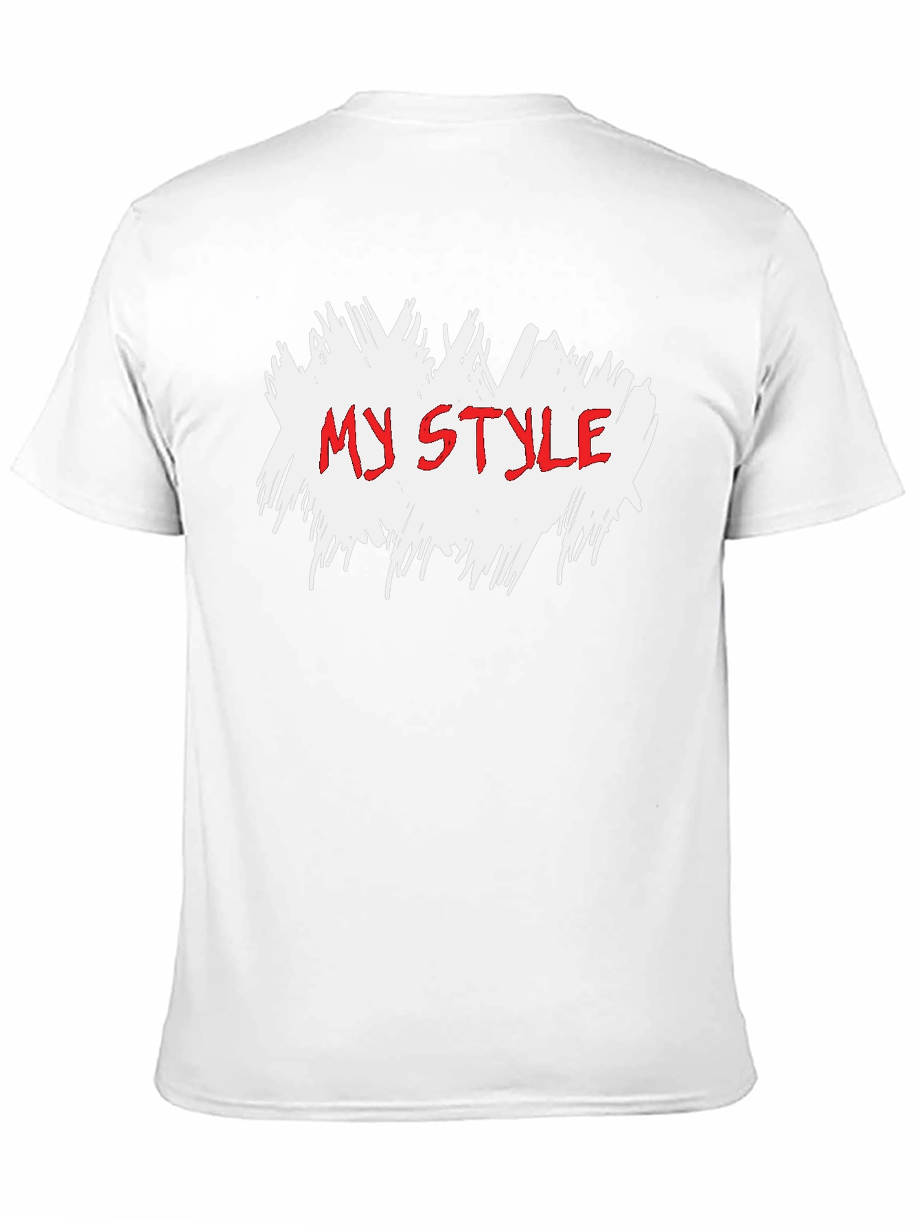 Black My Style Graphic Tee - Cool Trendy Casual Cotton Shirt view 11