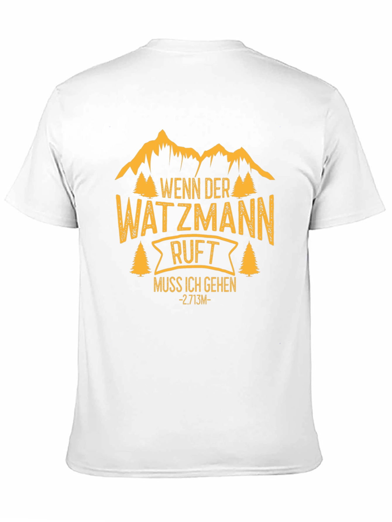 Black Watzmann Ruf T-Shirt - Mountain Adventure Tee view 11