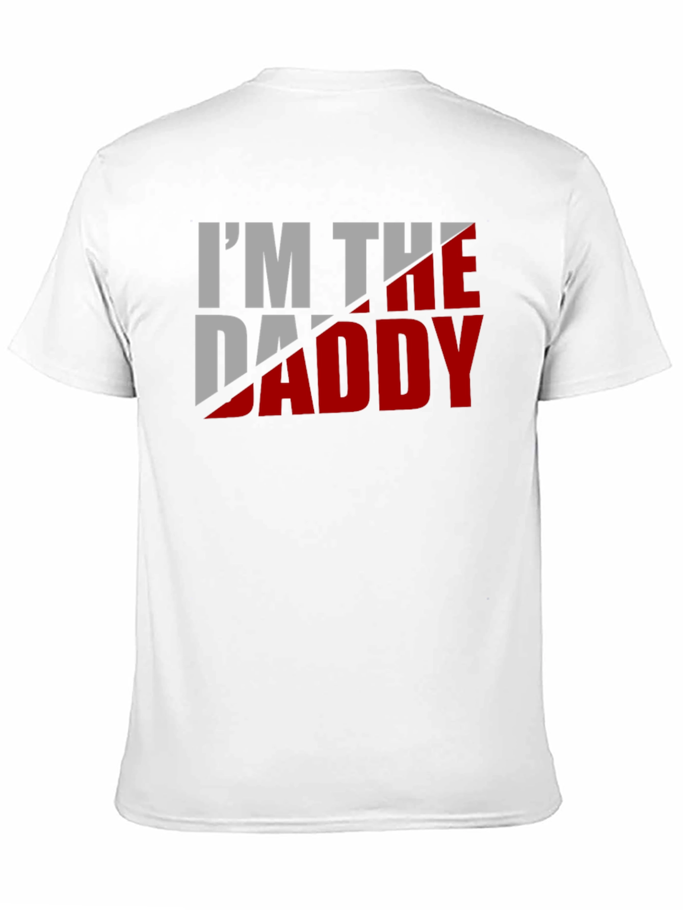 Black I'm The Daddy Graphic Tee - Black Cotton T-Shirt view 11