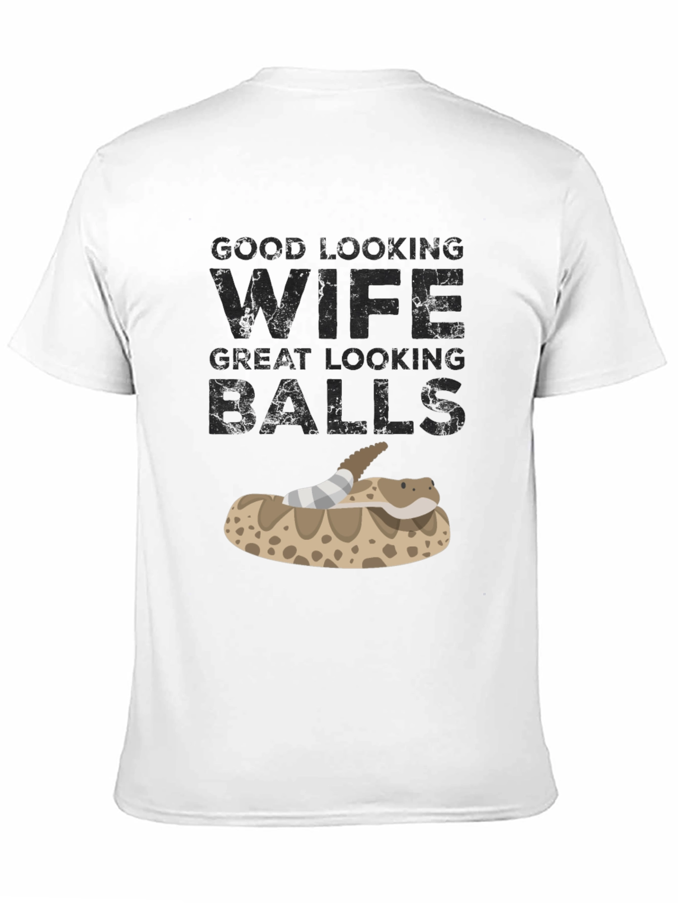 Black Good Lookin Wife Great Lookin Balls T-Shirt view 11