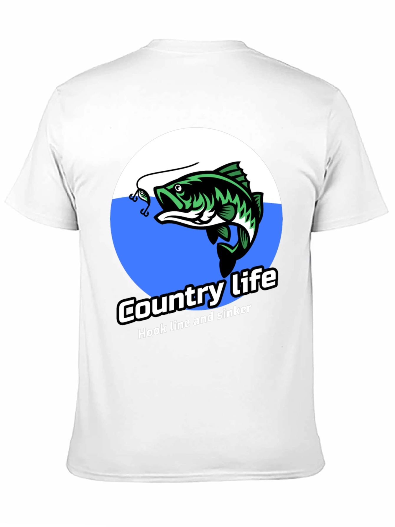 Black Country Life Bass Fishing T-Shirt view 11