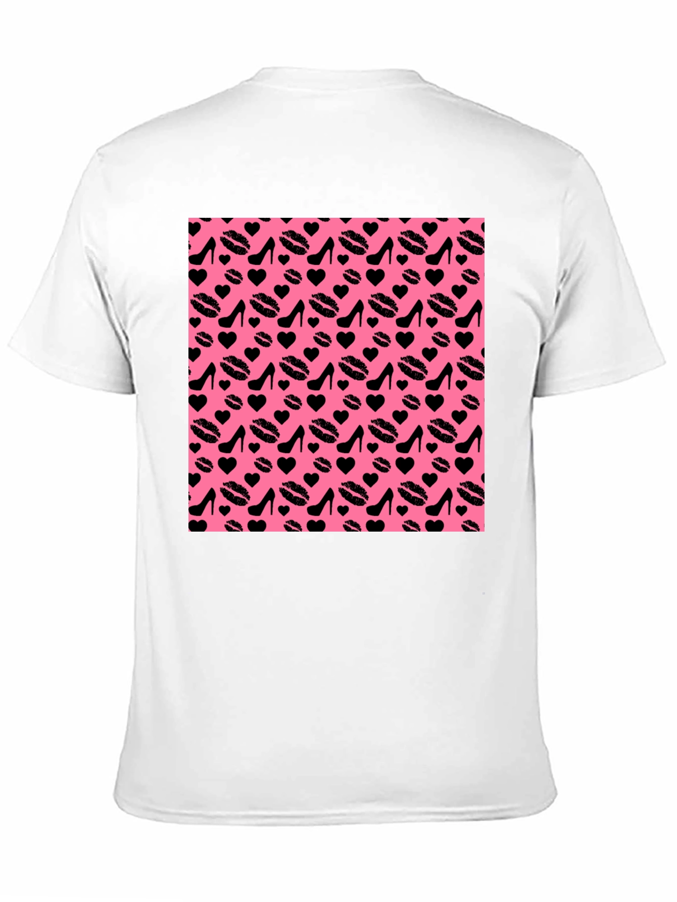 Black Fun Patterned T-Shirt view 11