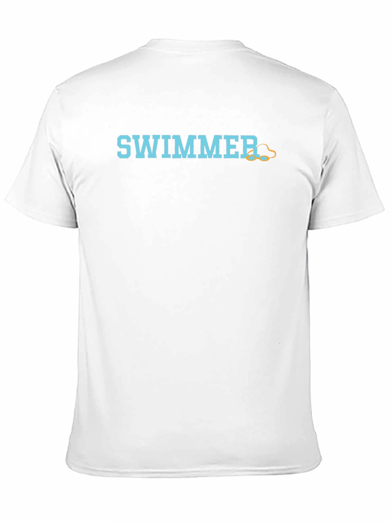 Swimmer Graphic Black T-Shirt - 11