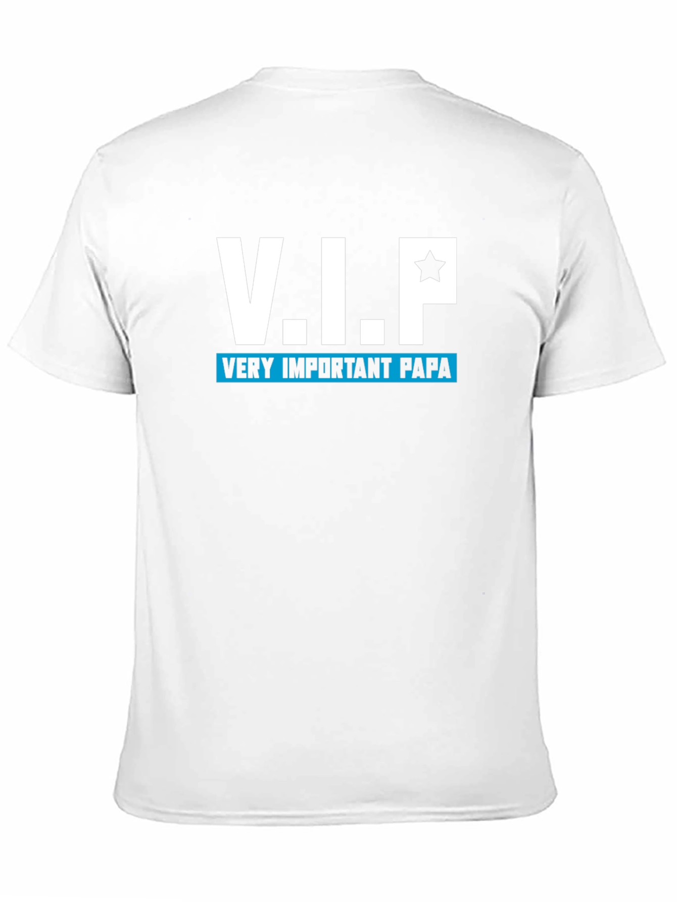 Black V.I.P. Very Important Papa Black T-Shirt view 11