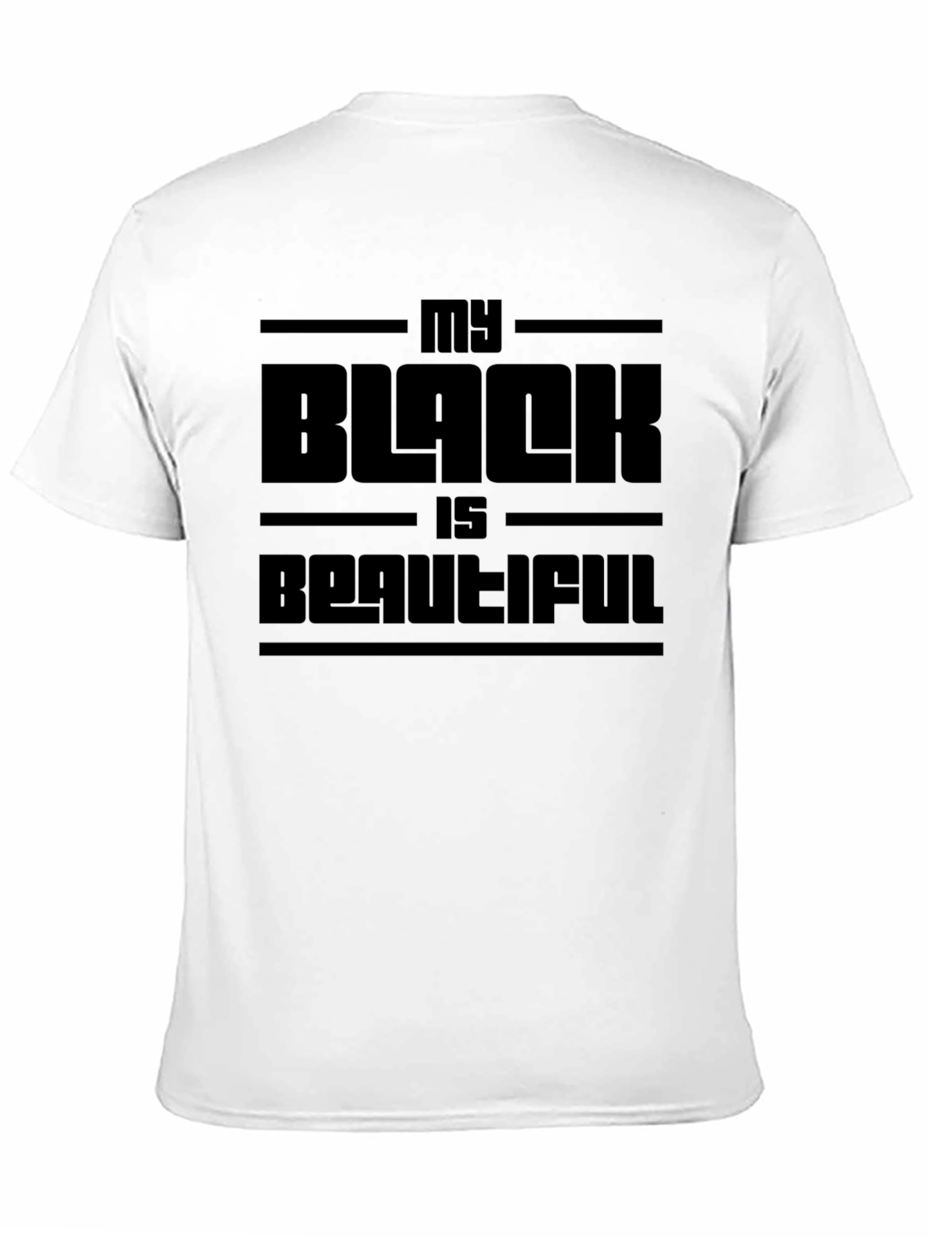 Black My Black Is Beautiful Graphic Tee - Bold Statement T-Shirt view 11