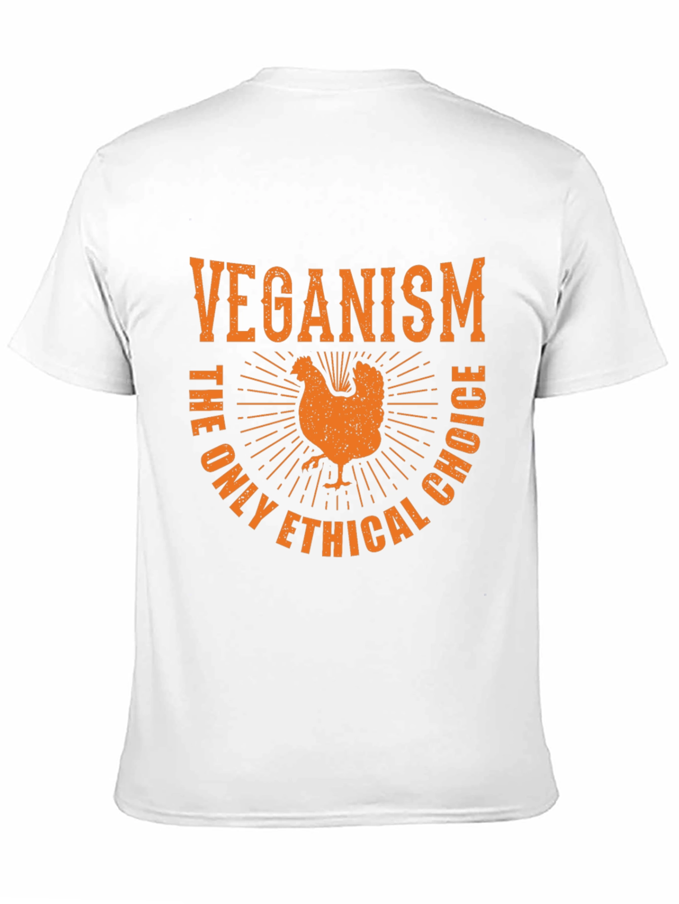 Black Veganism Ethical Choice T-Shirt view 11