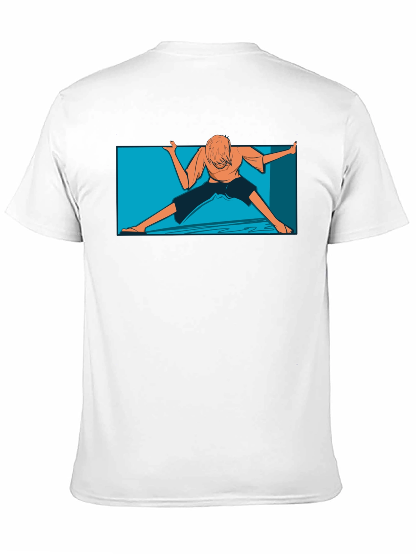 Black Unique Anime Graphic Black T-Shirt view 11