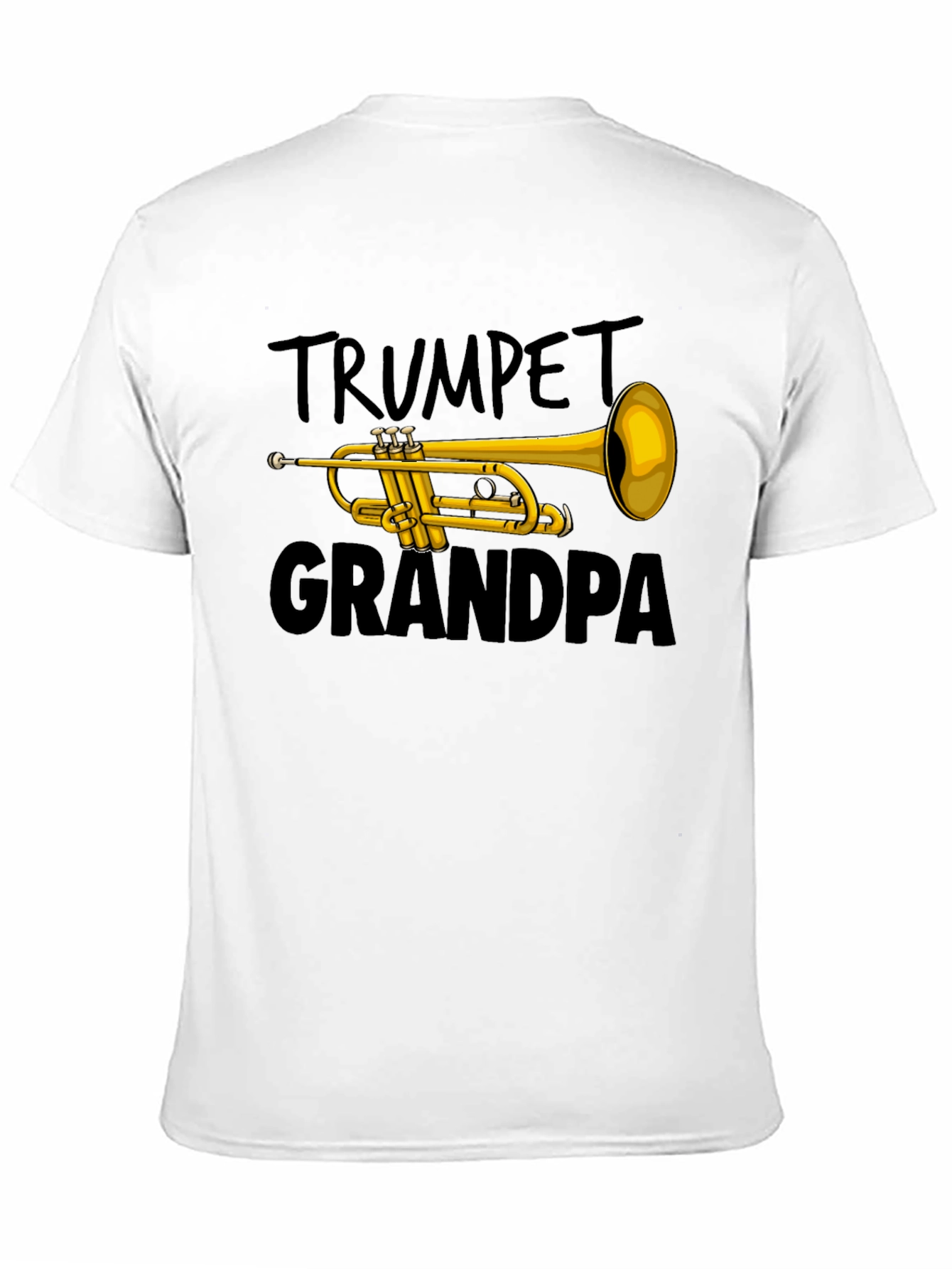 Black Trumpet Grandpa T-Shirt view 11