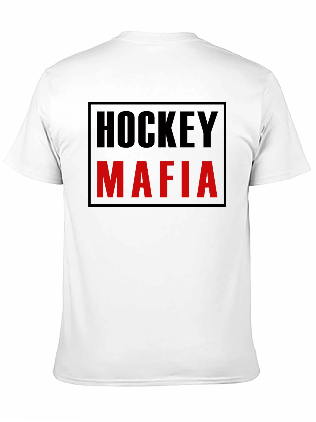 Black Hockey Mafia Black T-Shirt view 11