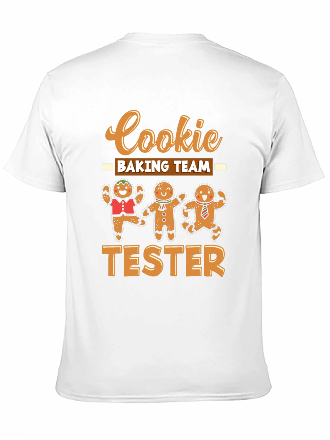 Black Cookie Baking Team Tester Graphic T-Shirt view 11